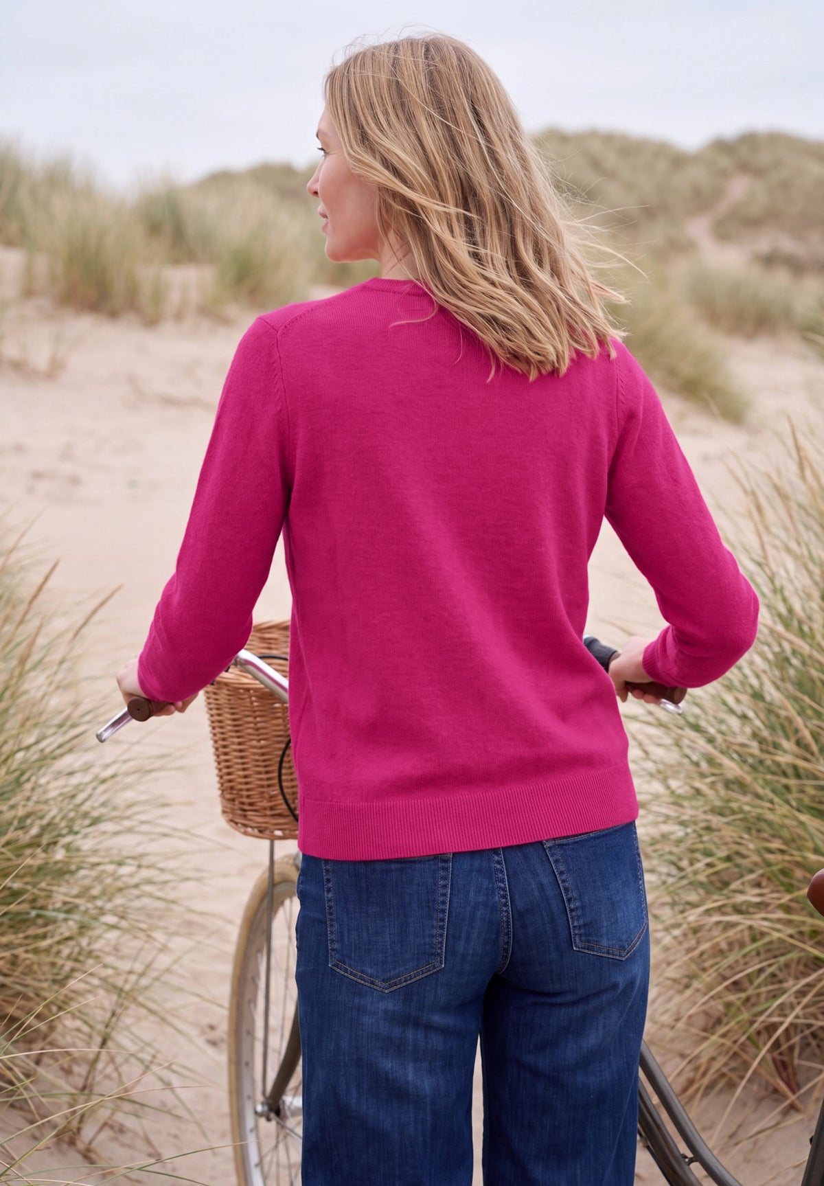 Cecil Damen Pullover  Pink Flas
