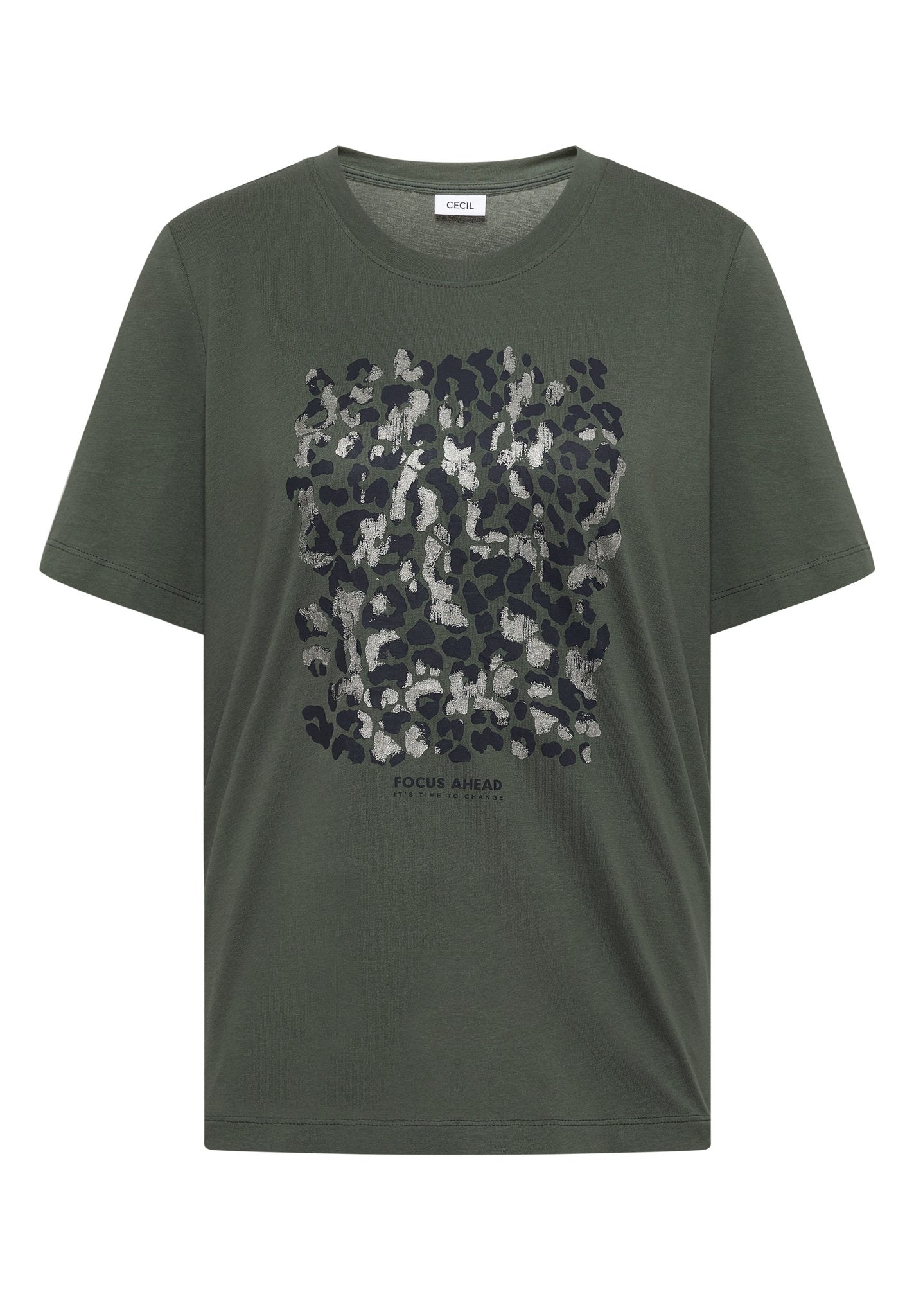 Cecil Damen T-Shirts  Dried Oli