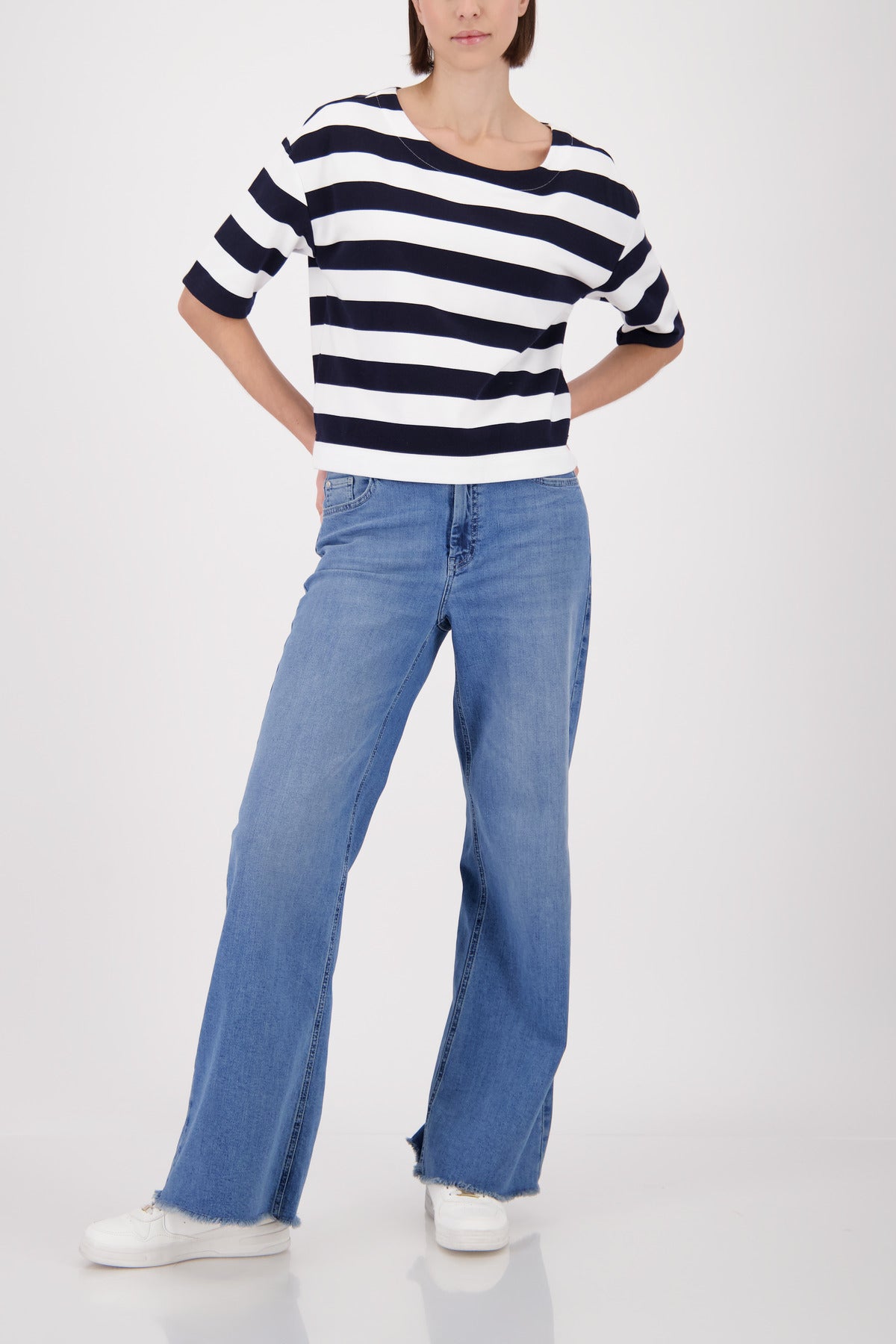 Monari Damen T-Shirts  Marine Ring