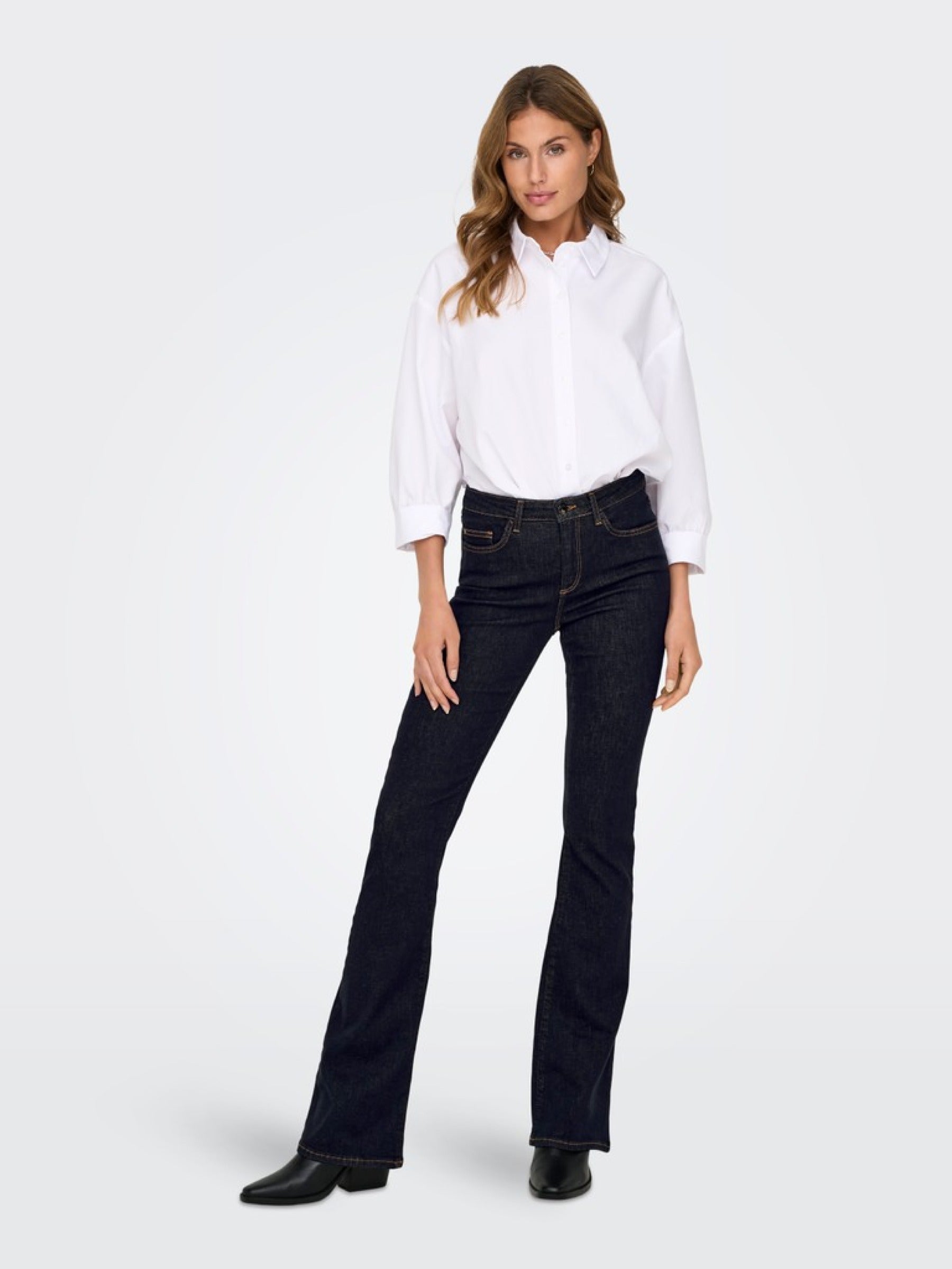 only Damen Jeans Dark Blue Denim