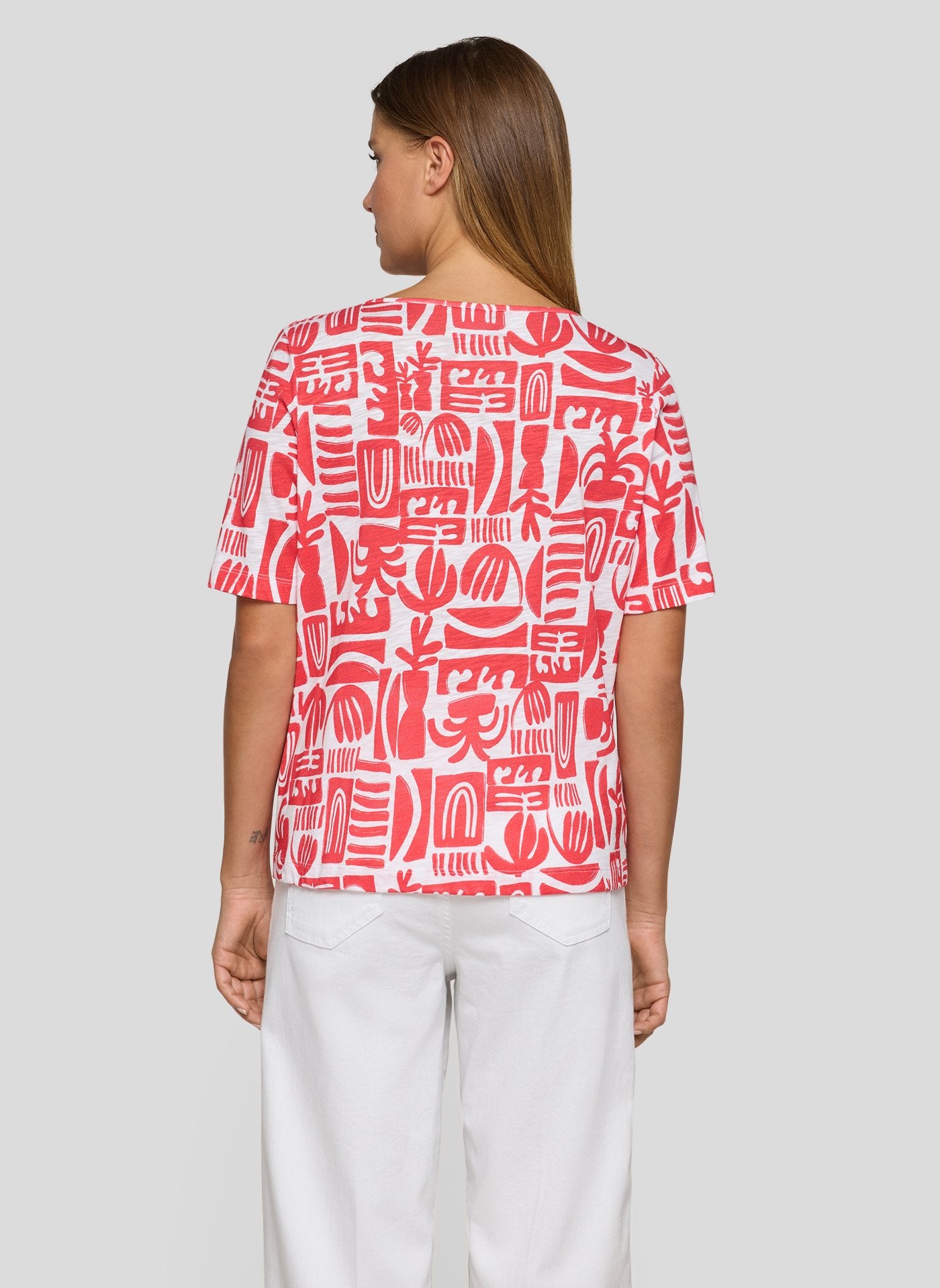 Rabe Damen T-Shirts Koralle