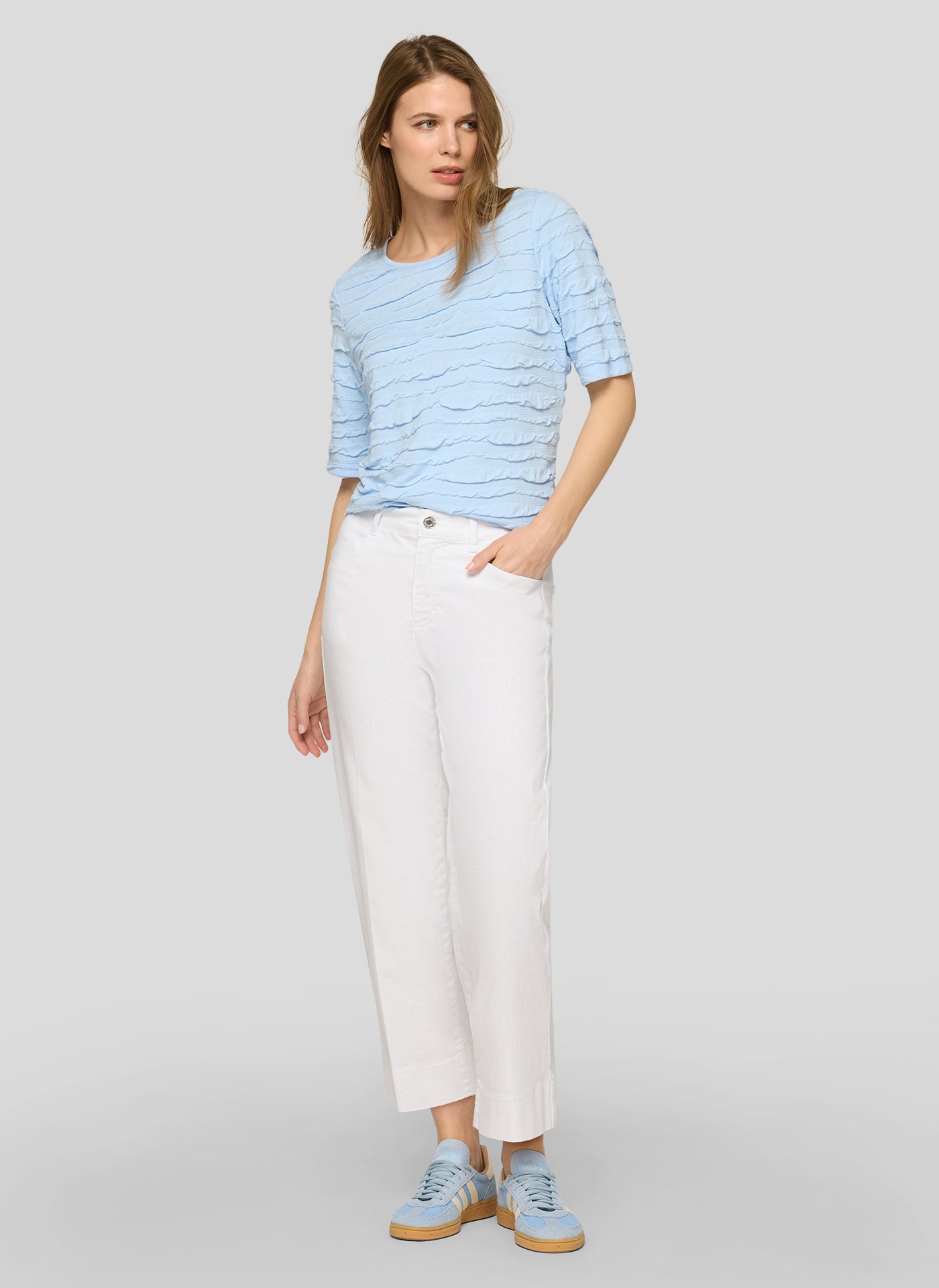 Rabe Damen T-Shirts Himmelblau