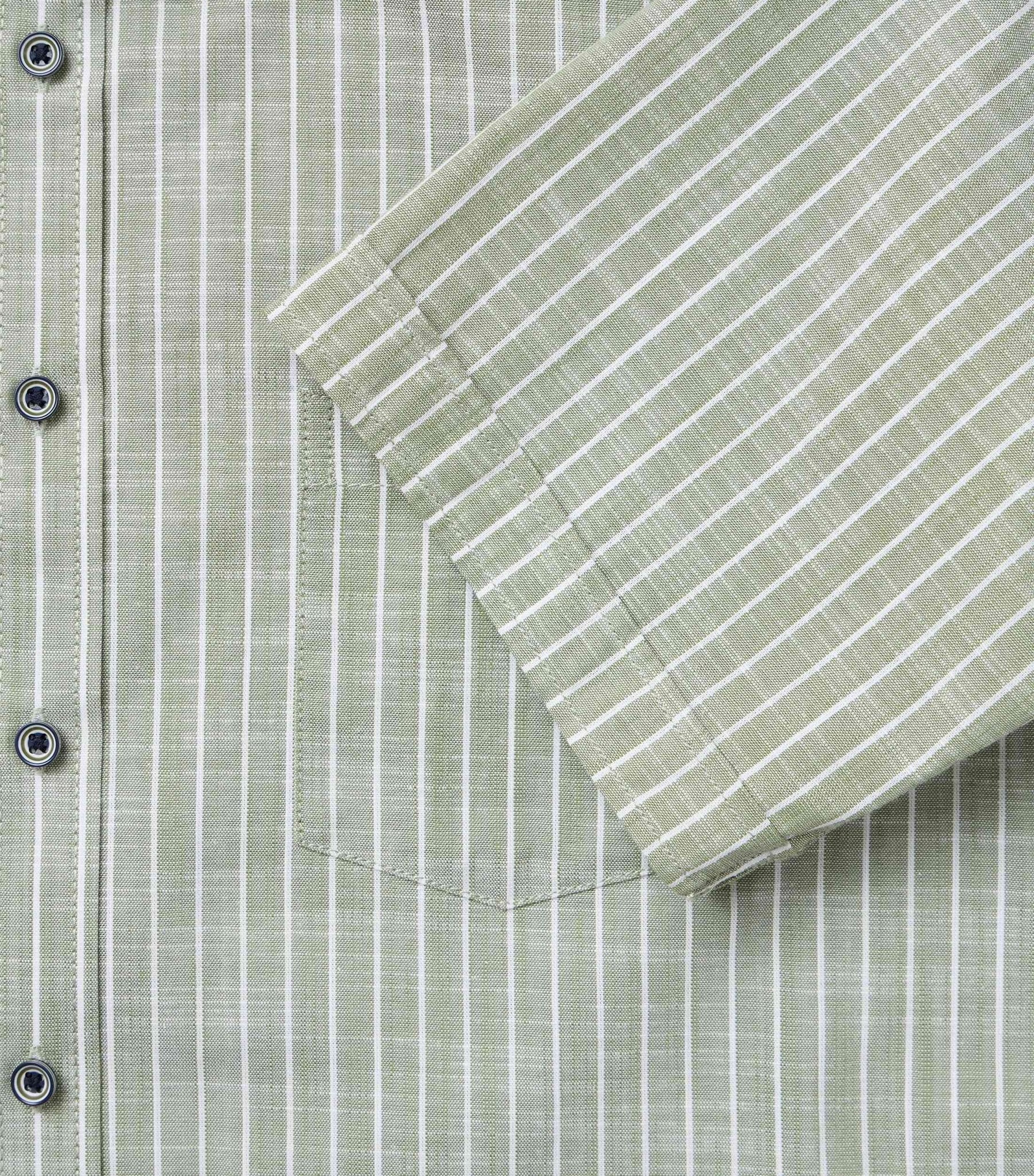 Casa Moda Herren Hemden kurz  Gruen