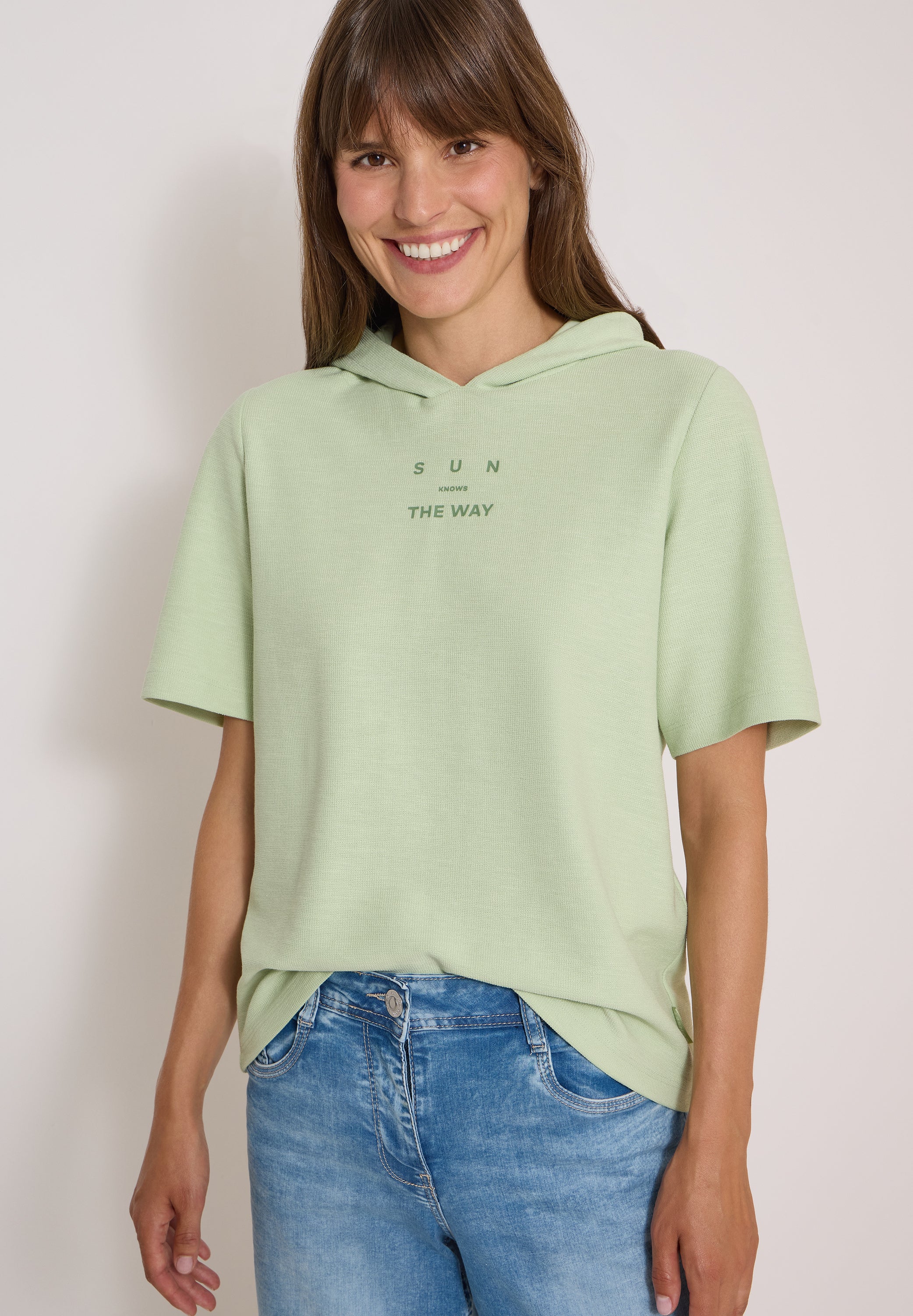 Cecil Damen T-Shirts  Raw Match