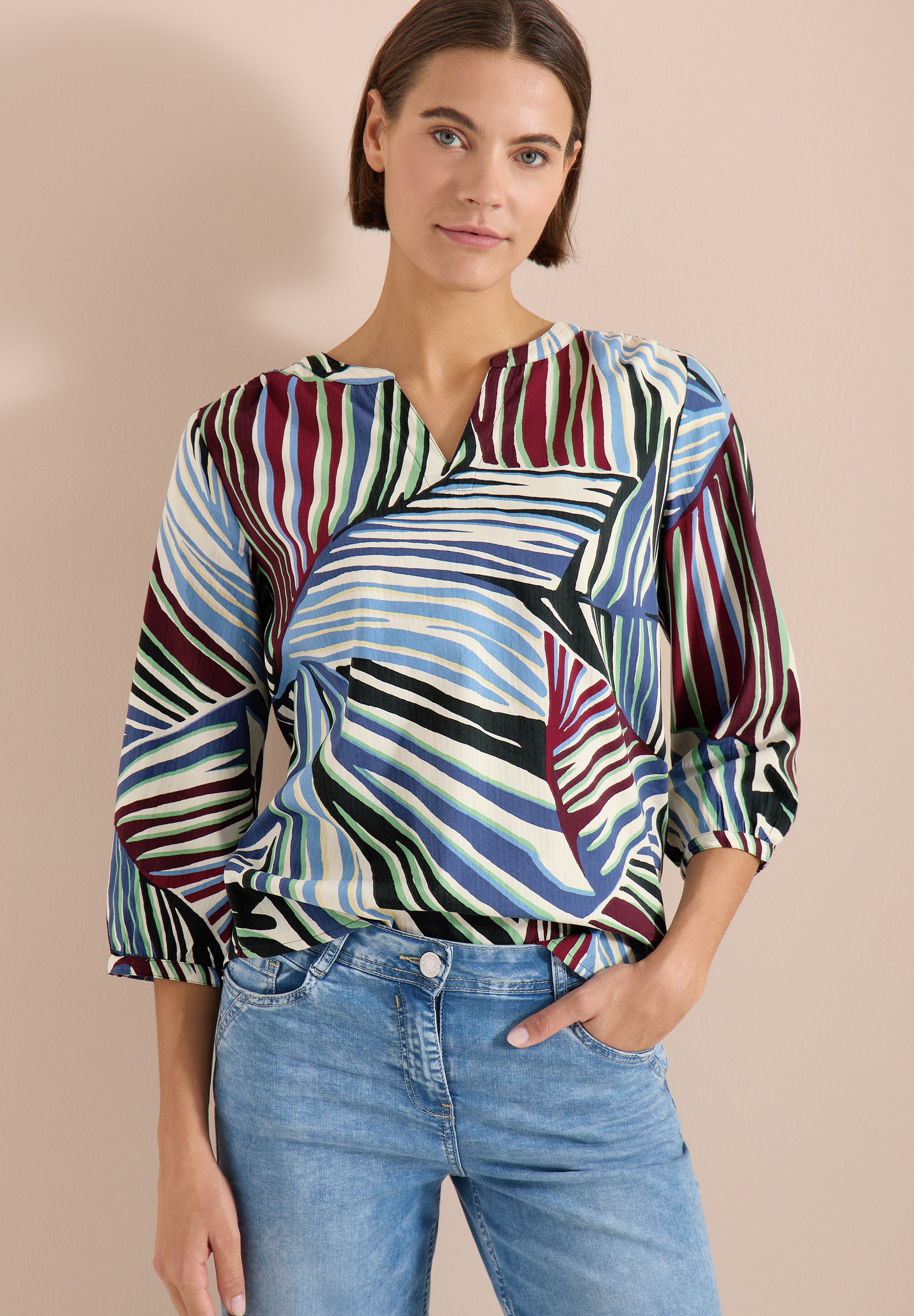 Cecil Damen Blusen  Palm Bree