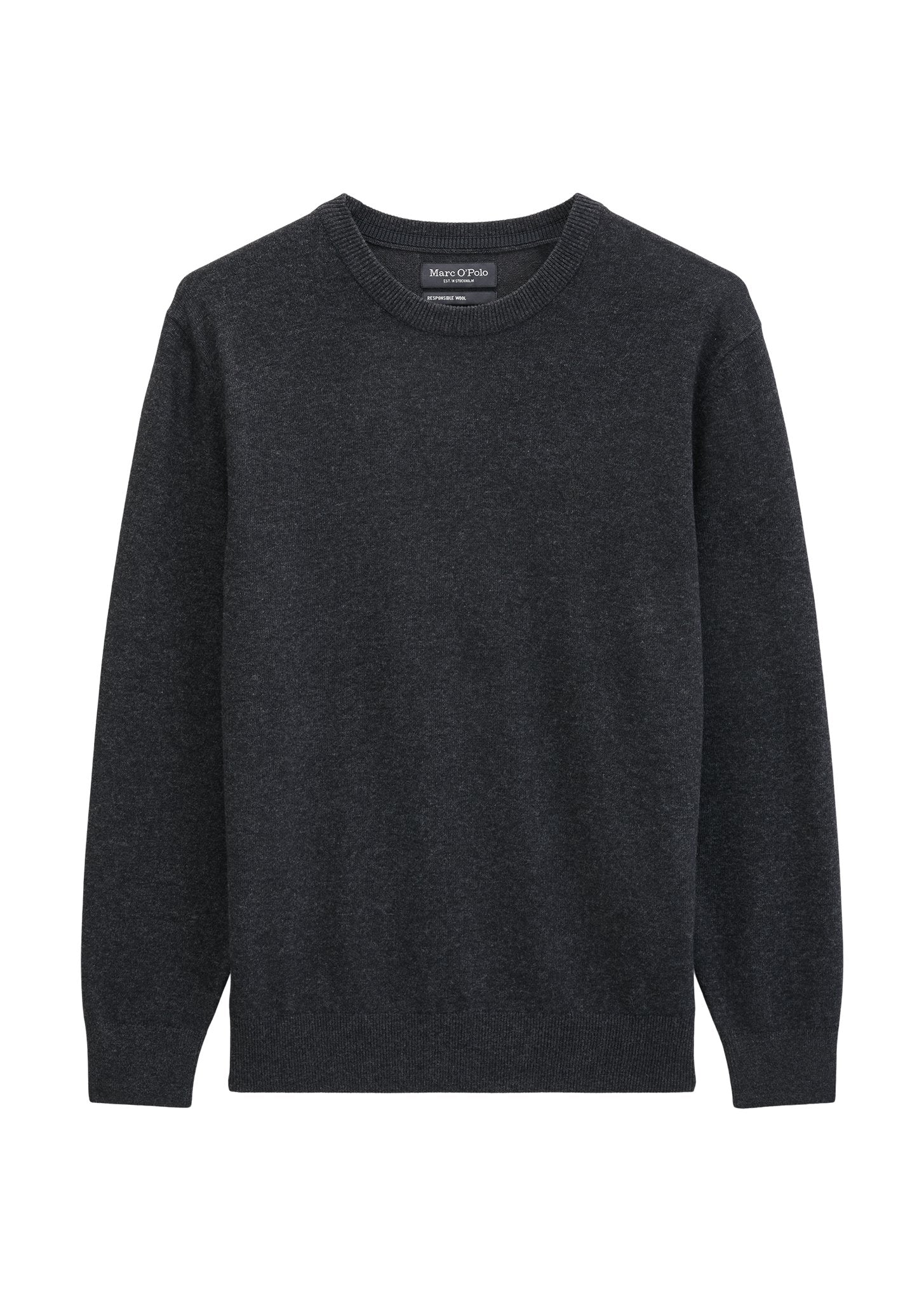 Marc O'Polo Herren Pullover Dark Grey
