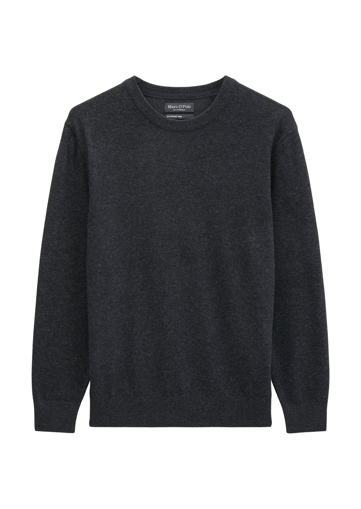 Marc O'Polo Herren Pullover  Dark Grey