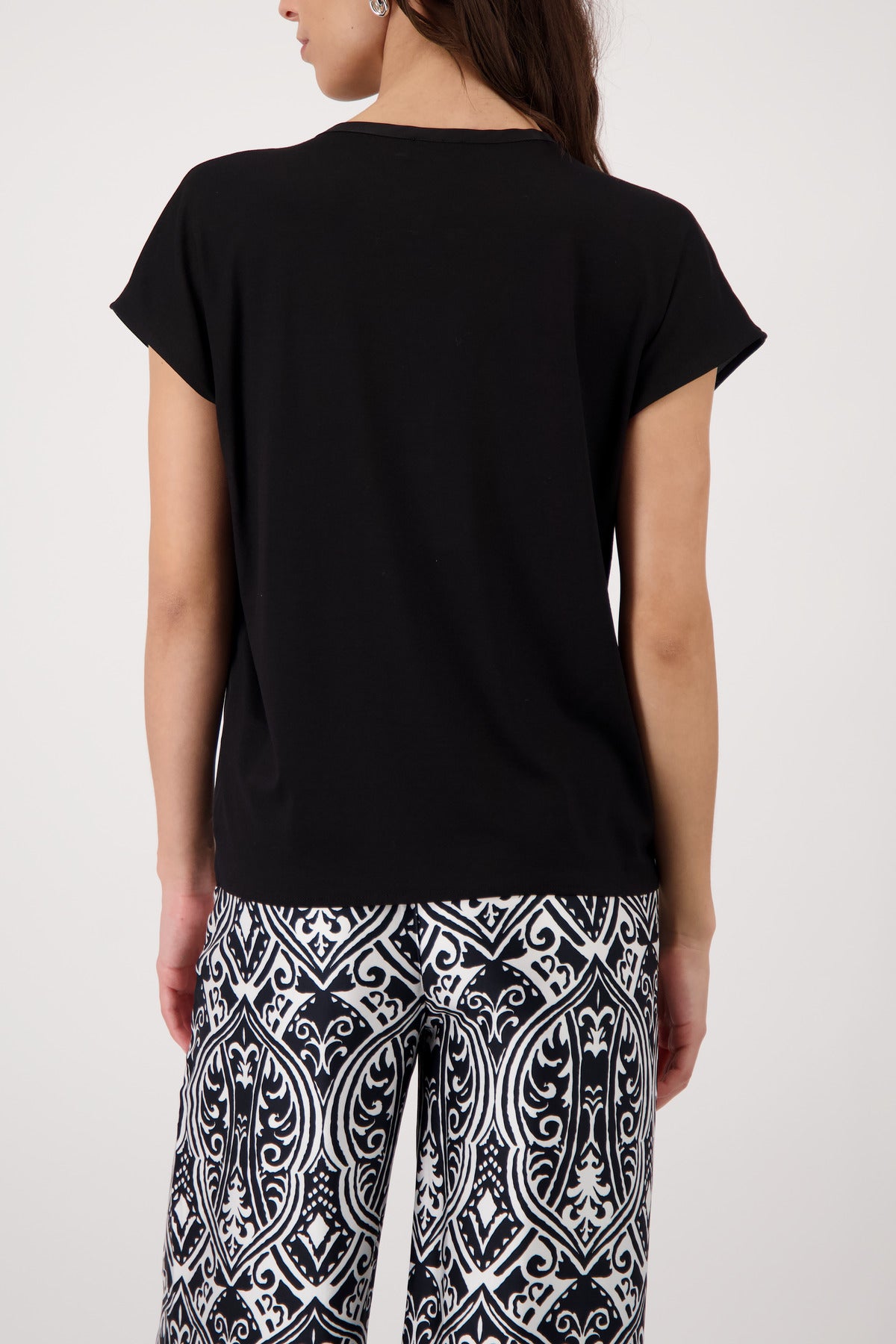 Monari Damen T-Shirts  Schwarz