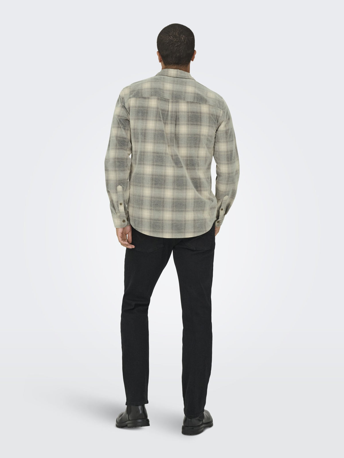 Only & Sons Herren Hemden lang Blue Nights/Fal