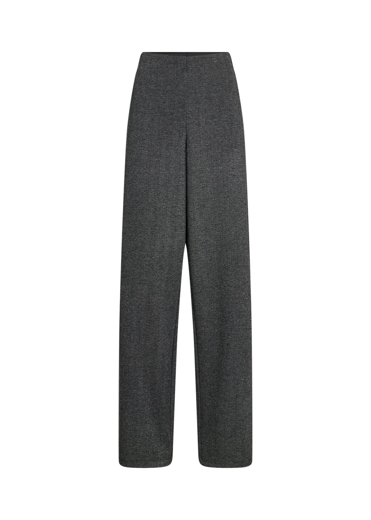 Soya Concept Damen Hosen Black Combi
