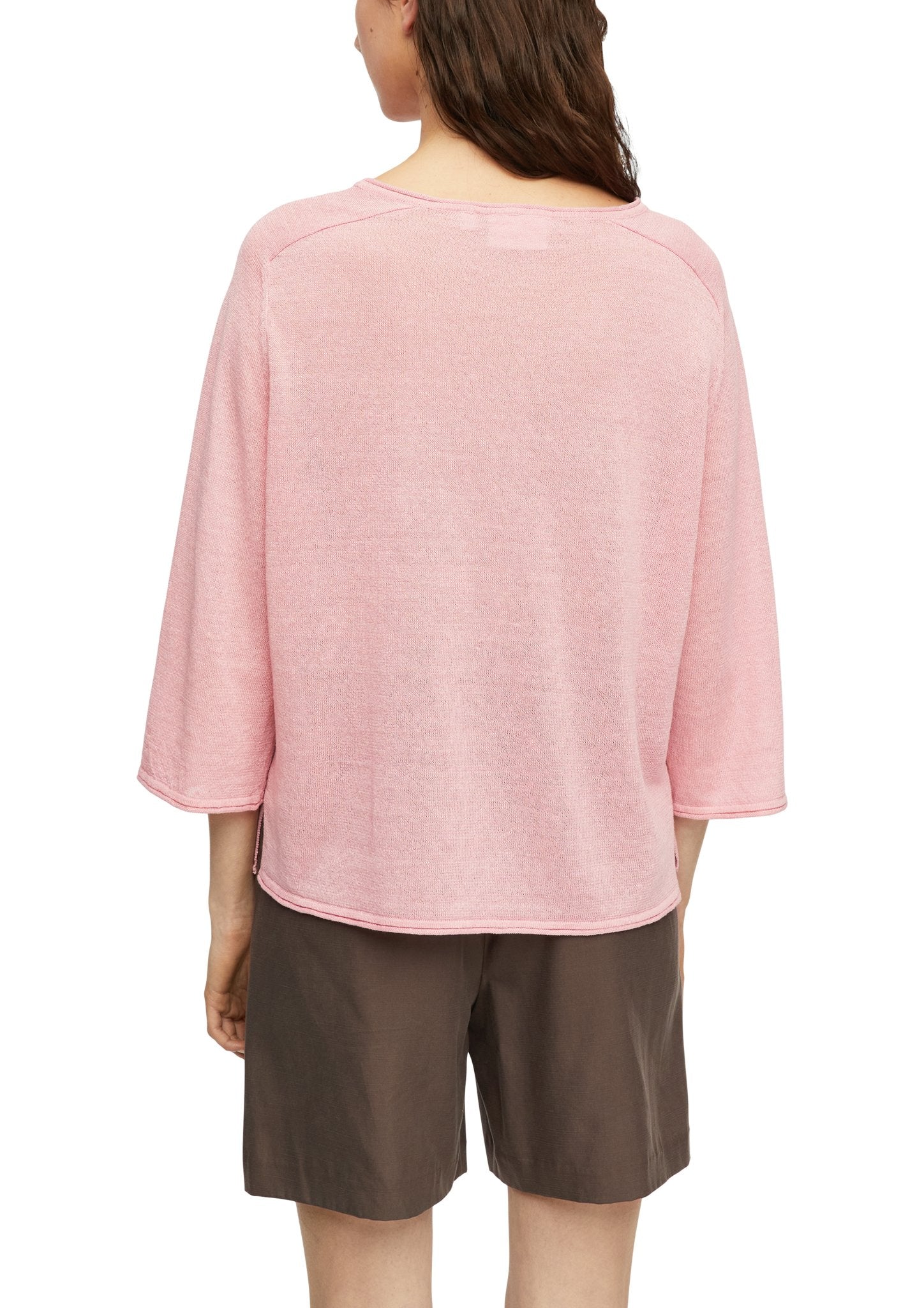 Comma Damen Pullover Lilac/Pink