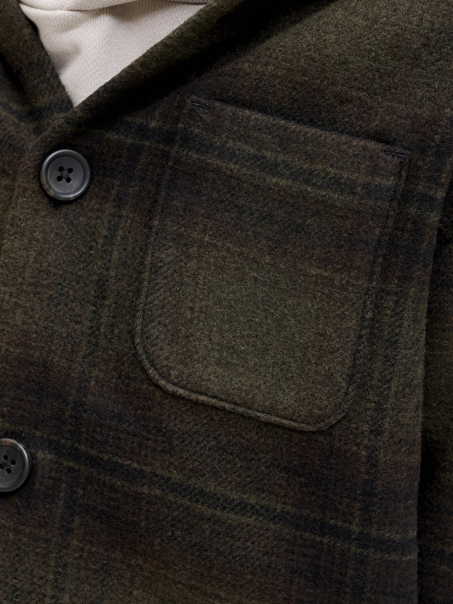 Jack & Jones Herren Hemden lang Olive Night/Che