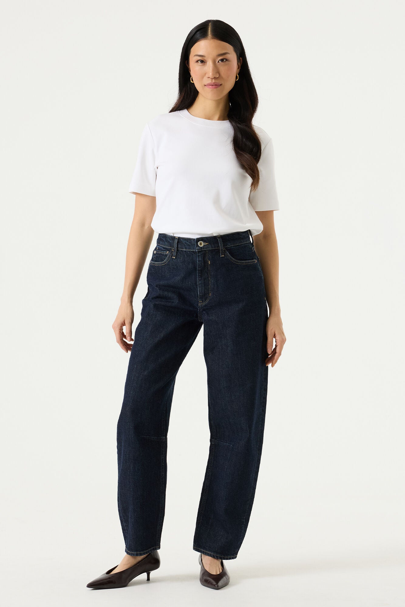Garcia Damen Jeans Rinsed