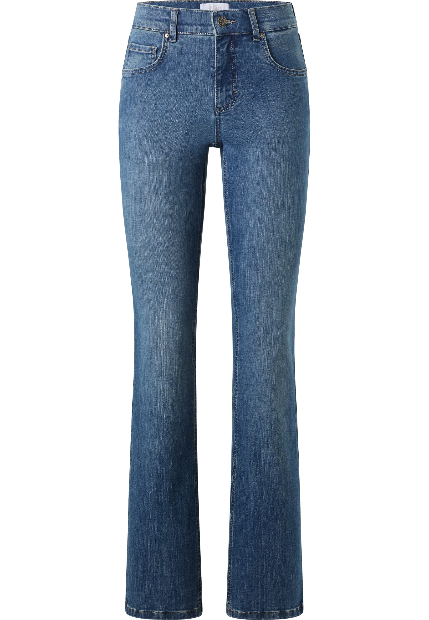 Angels Damen Jeans  Mid Blue Us