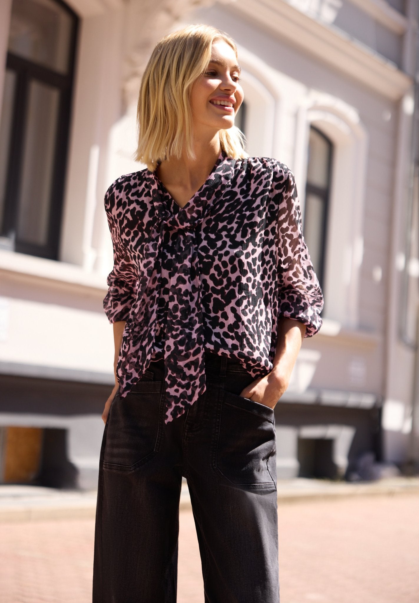 Street One Studio Damen Blusen  Pearly Ro