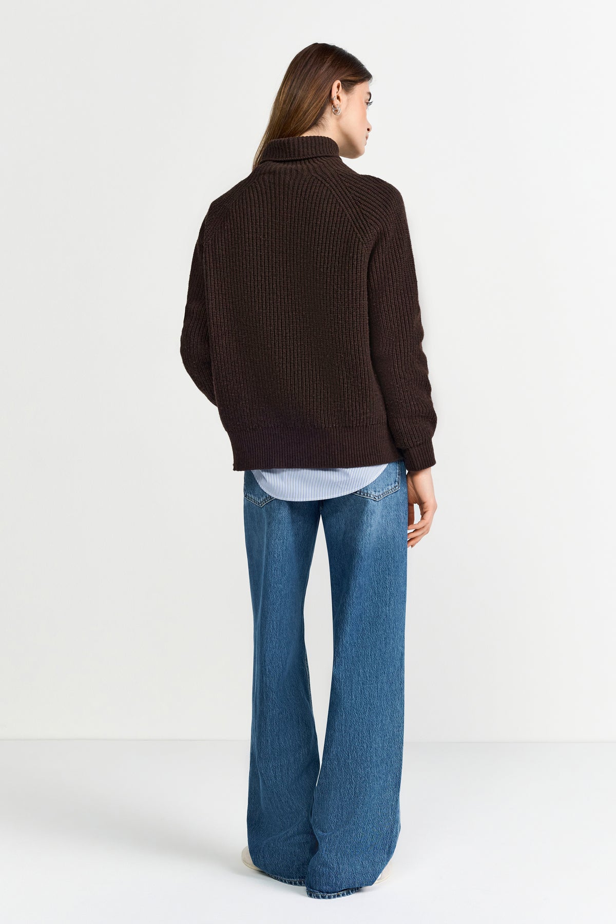 Rich & Royal Damen Pullover Dark Chocolate