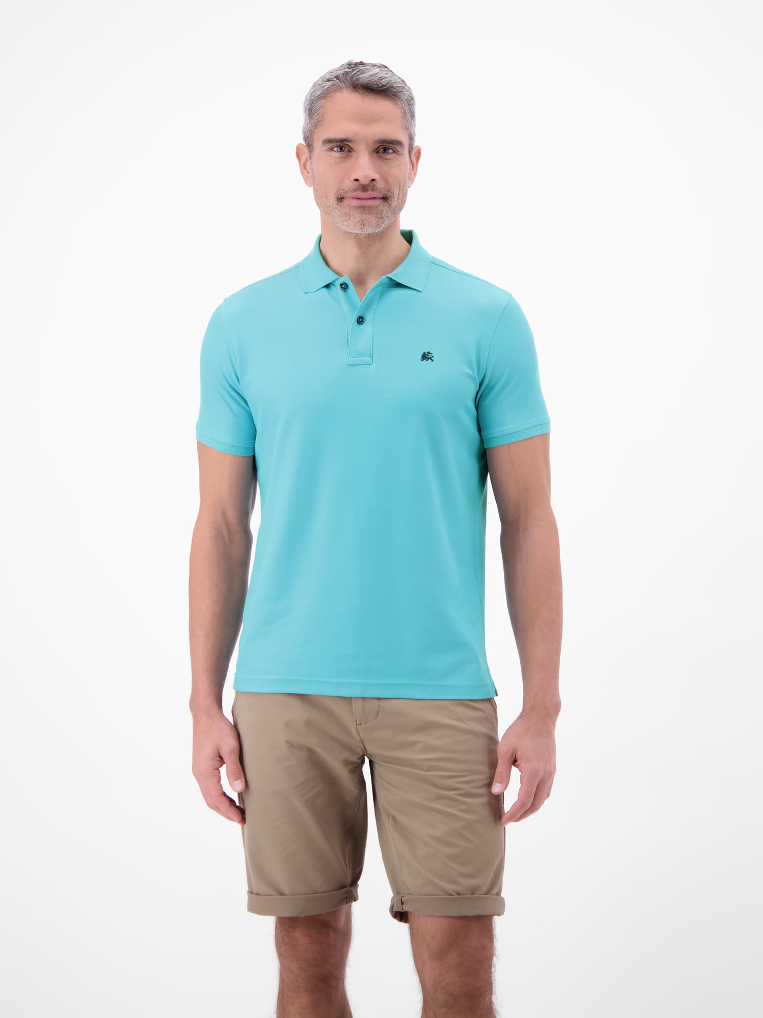 Lerros Herren Polo-Shirts Reef Blue