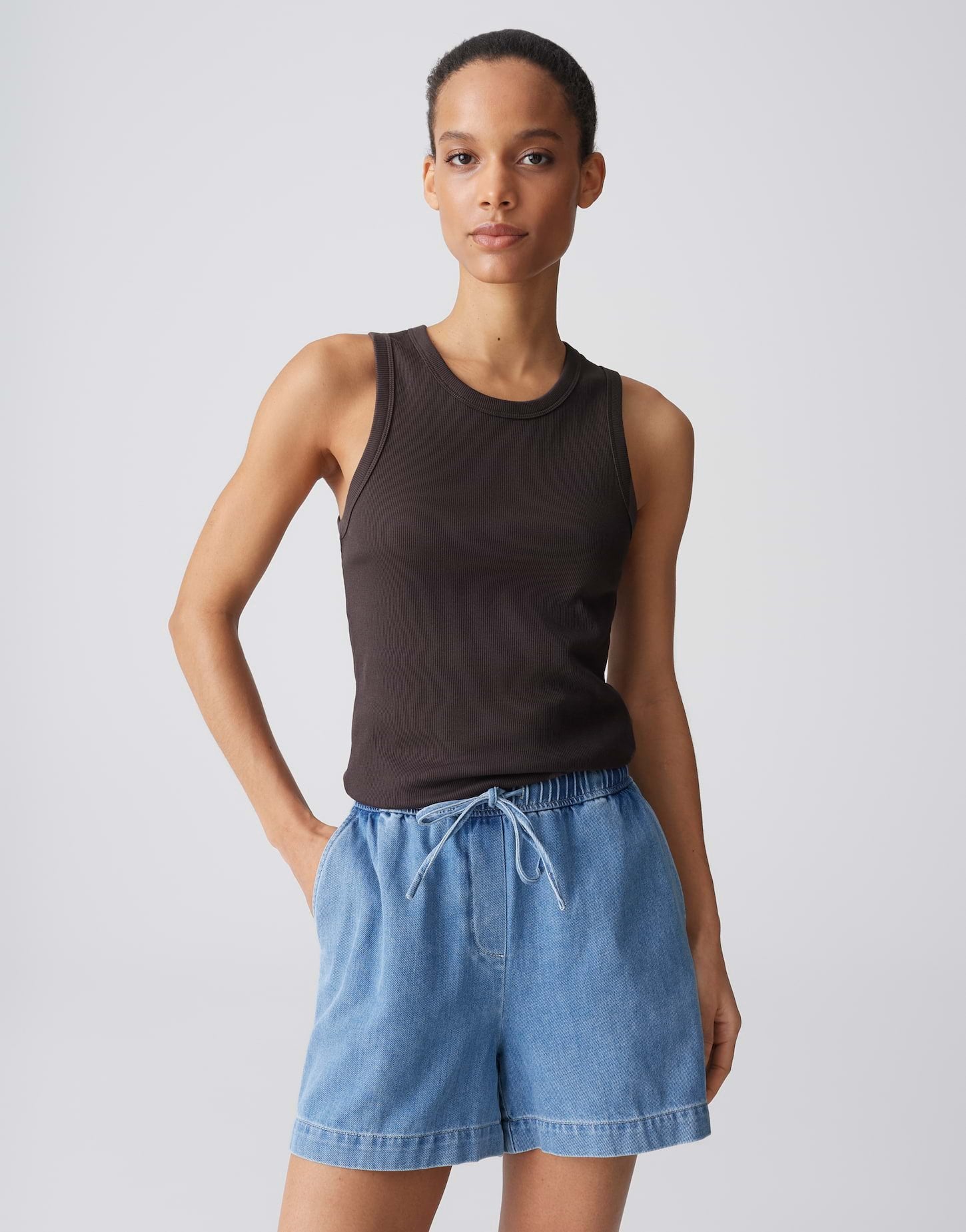 Opus Damen T-Shirts Affogato