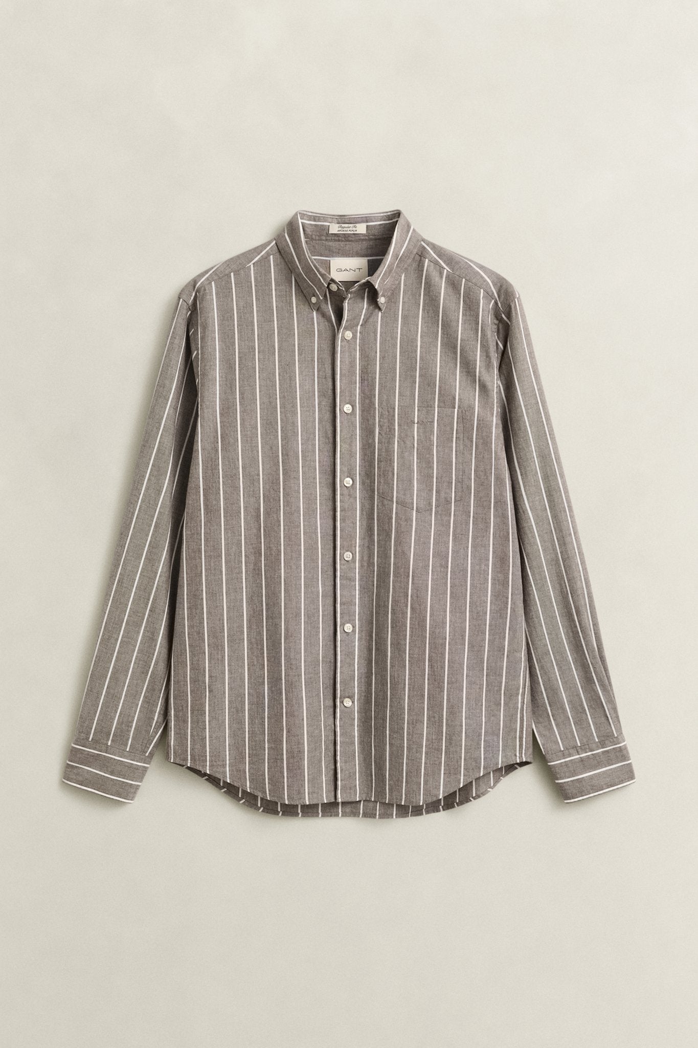 Gant Herren Hemden Brown Melan