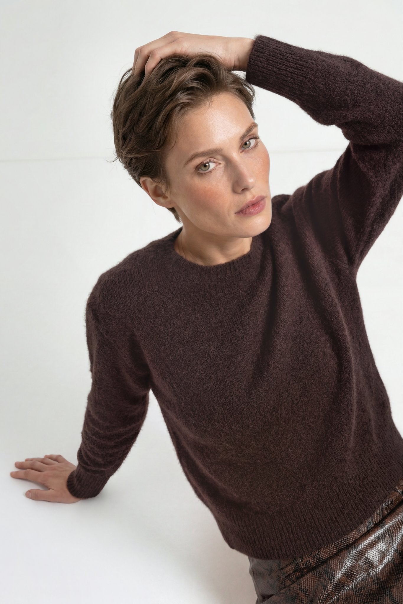 Rich & Royal Damen Pullover Chocolate Torte
