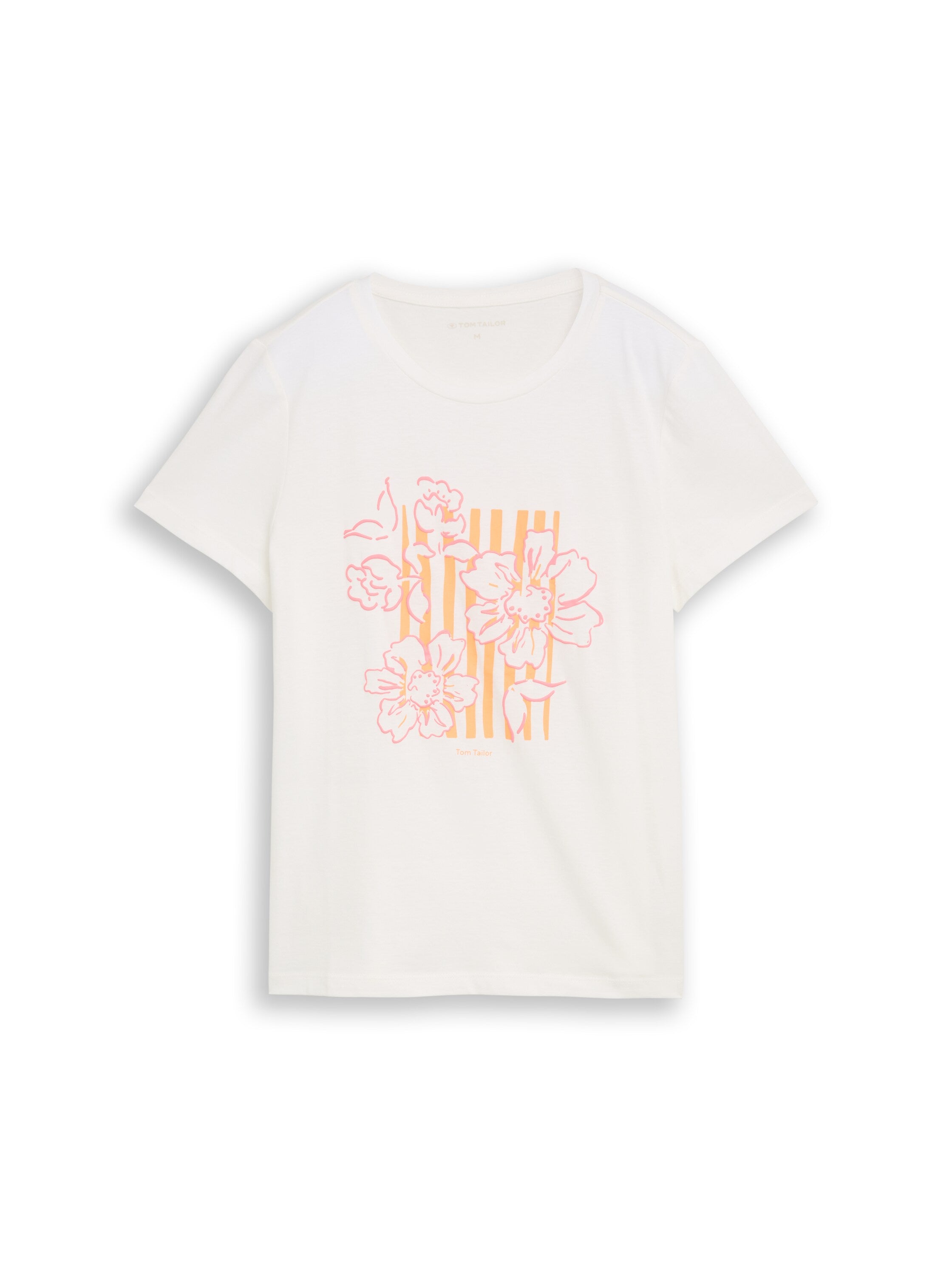 Tom Tailor Damen T-Shirts Whisper White