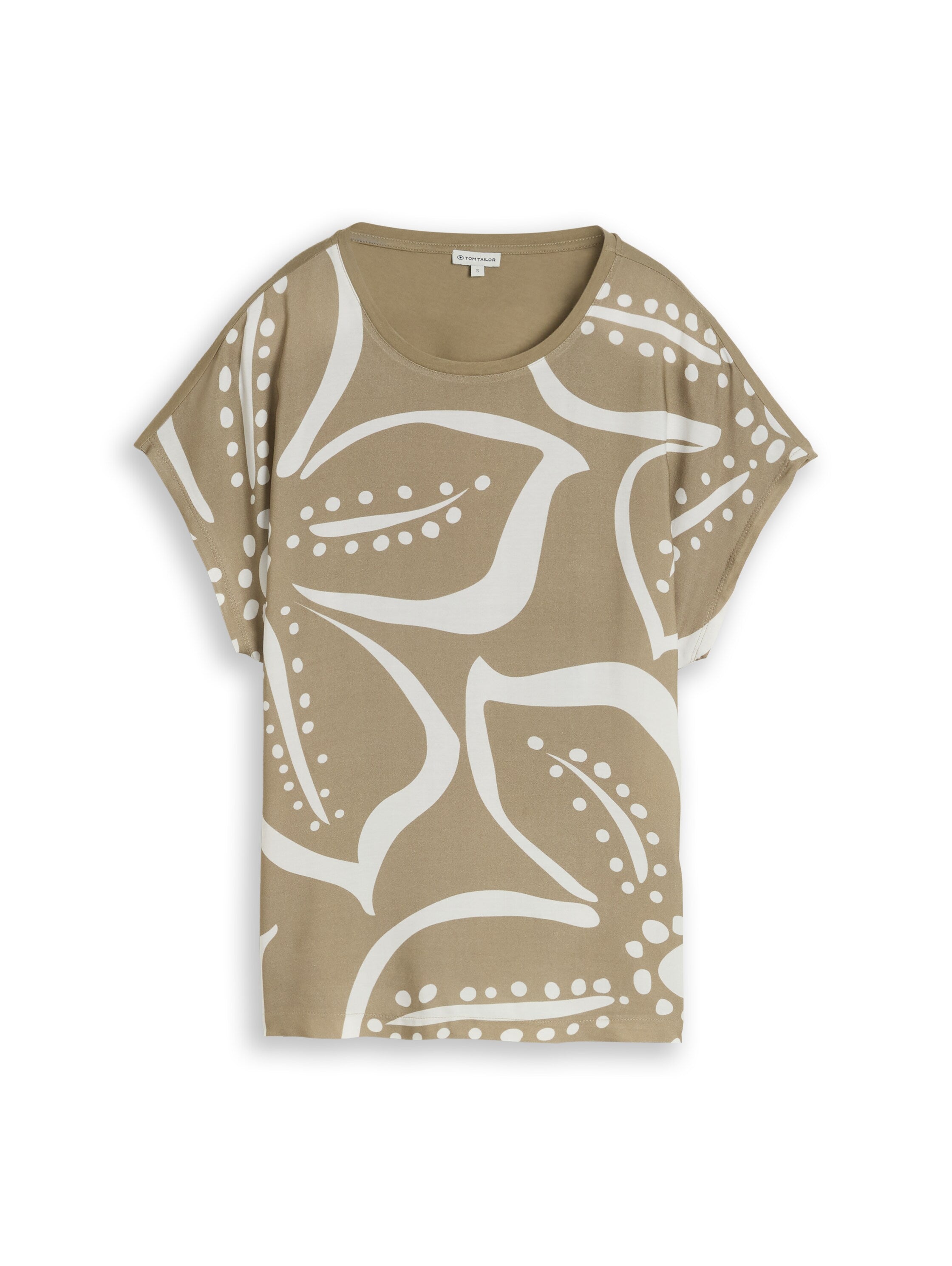 Tom Tailor Damen T-Shirts Silver Olive