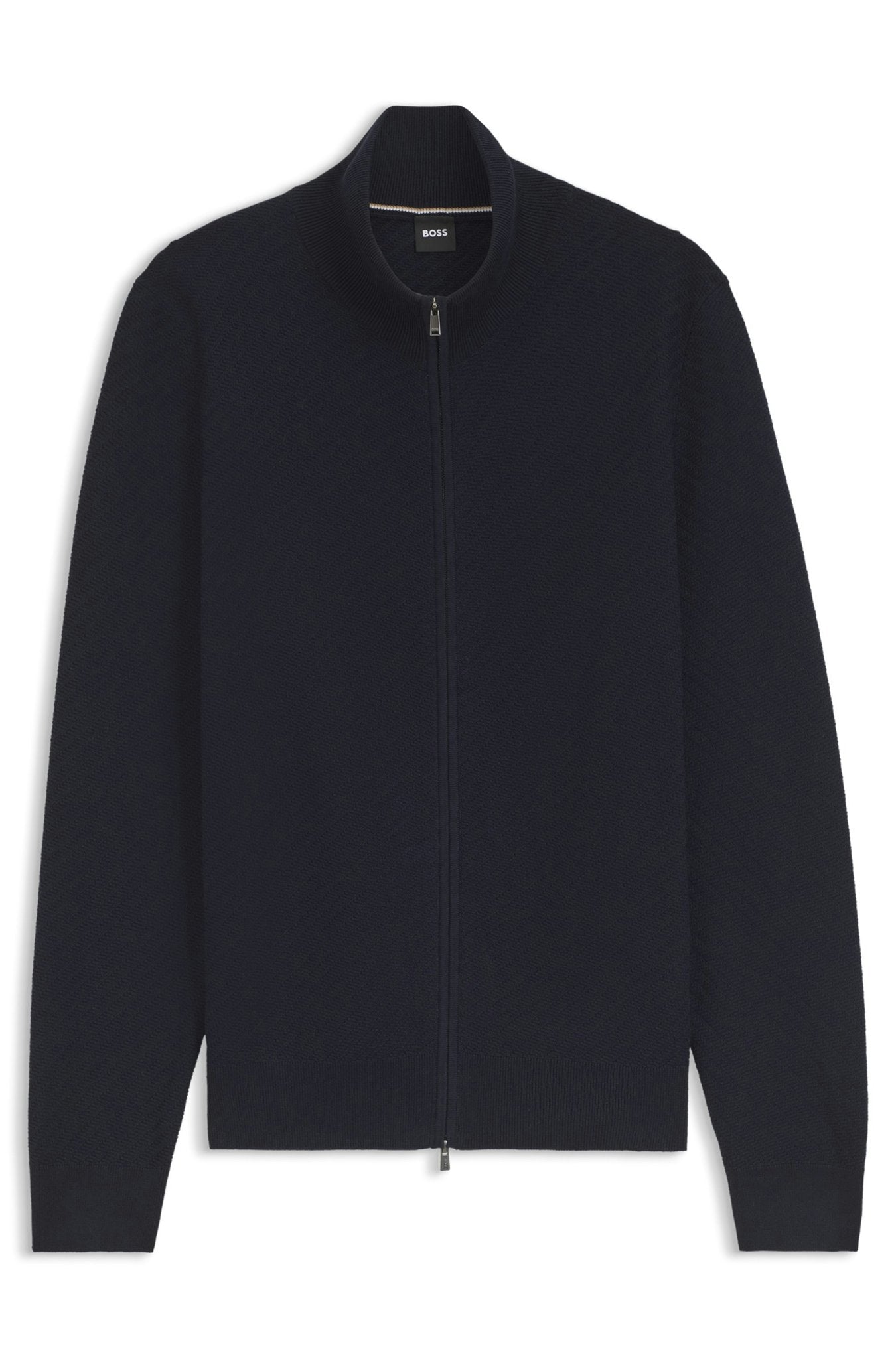 Boss Herren Strickjacken  Dark Blue