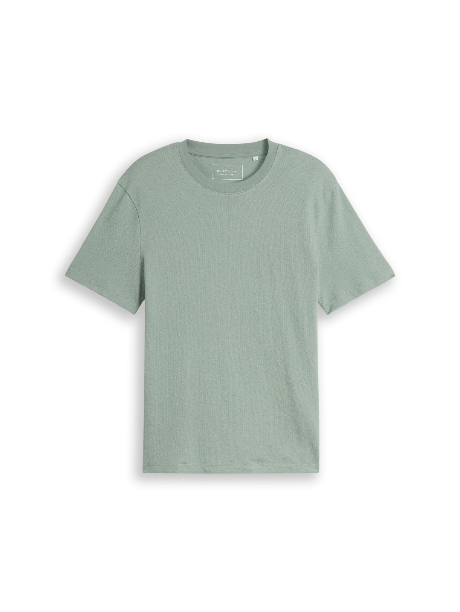 Tom Tailor denim Herren T-Shirts kurz Green Mist