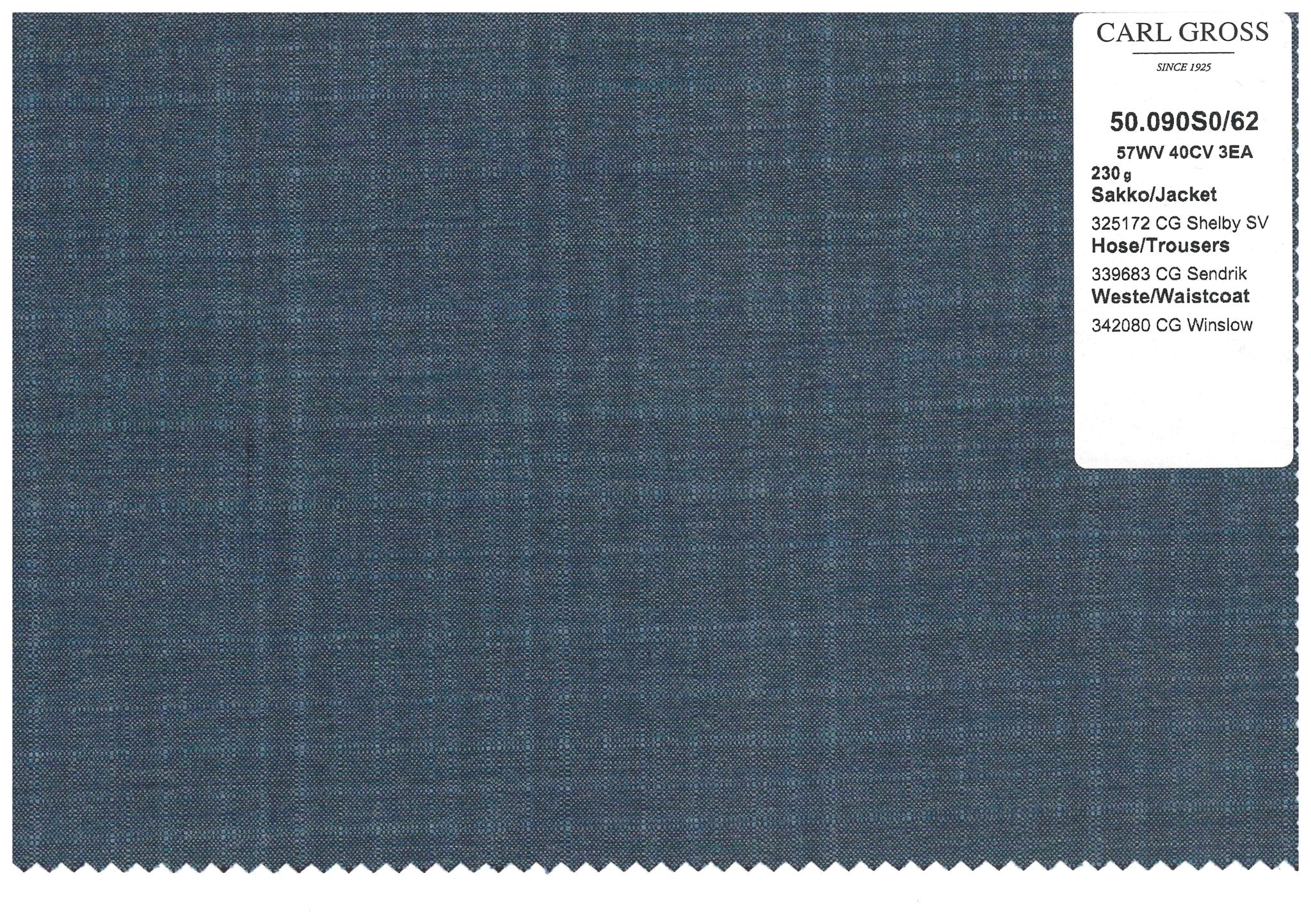 Carl Gross Herren Hosen Blau