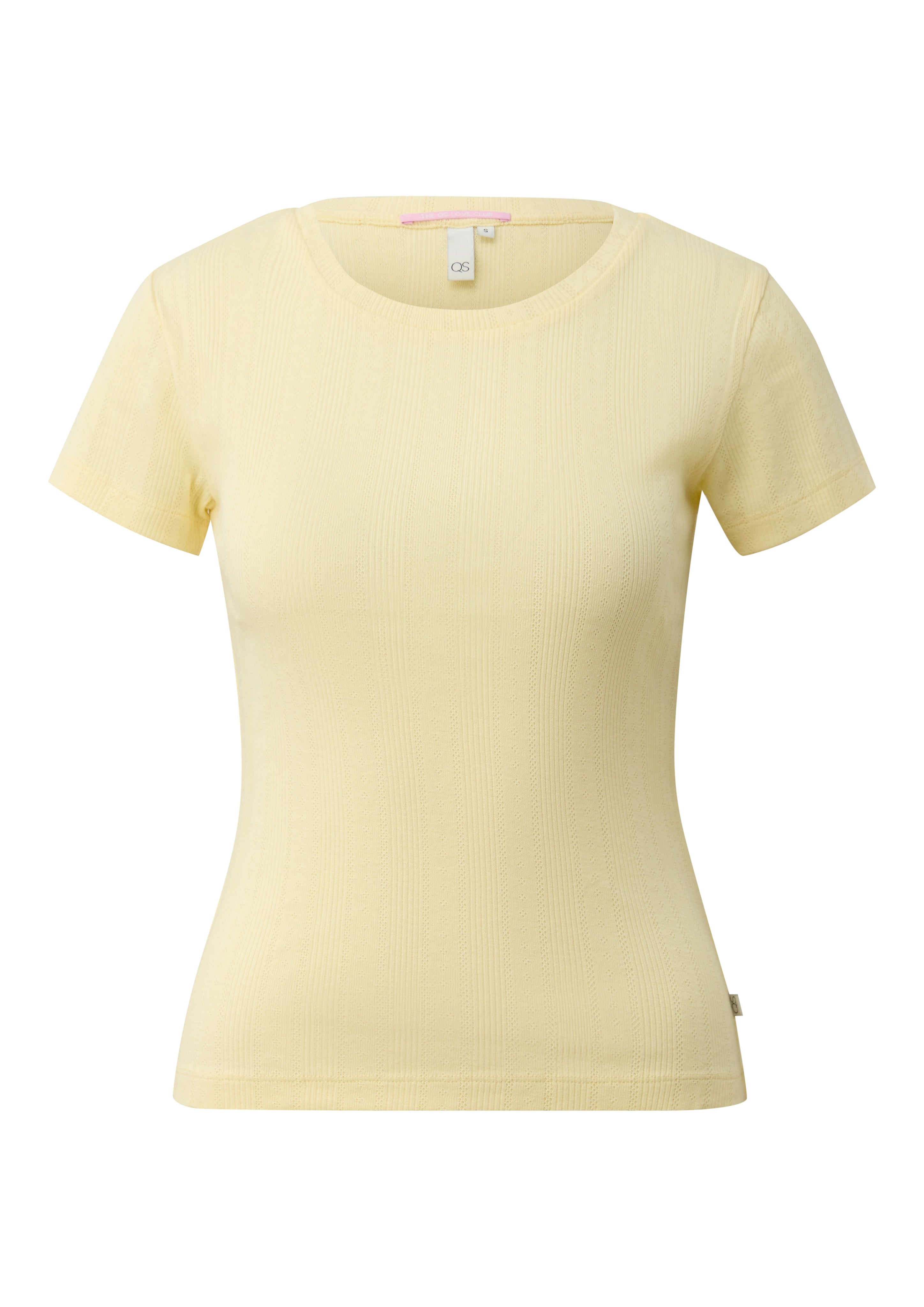 QS by S.Oliver Damen T-Shirts Yellow