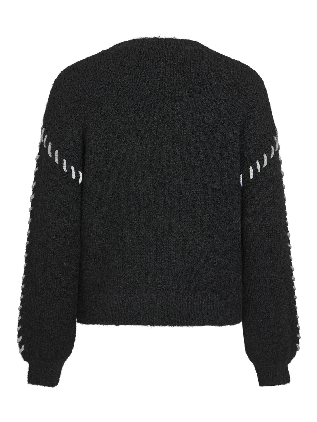 Vila Damen Pullover Black Beauty/Si
