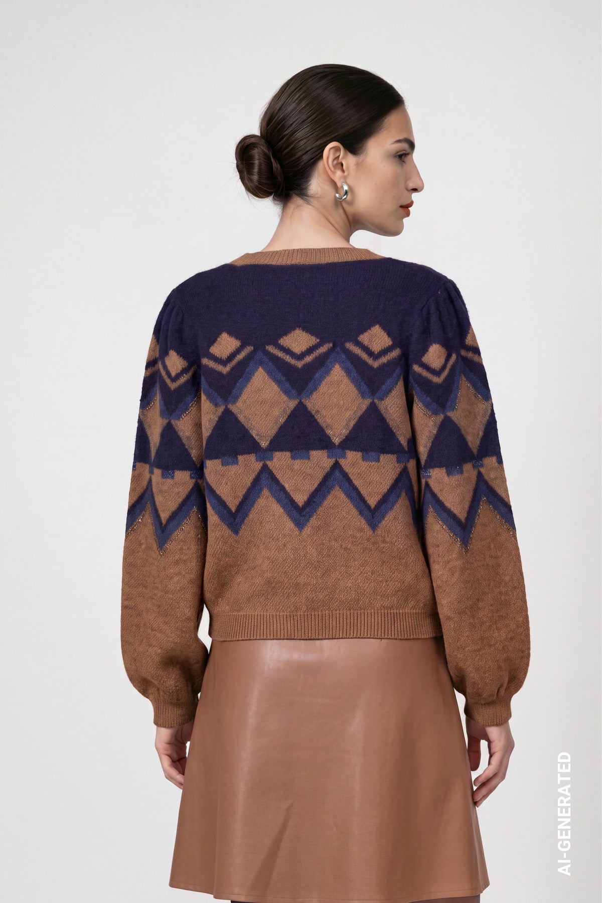 Monari Damen Pullover  Tiramisu