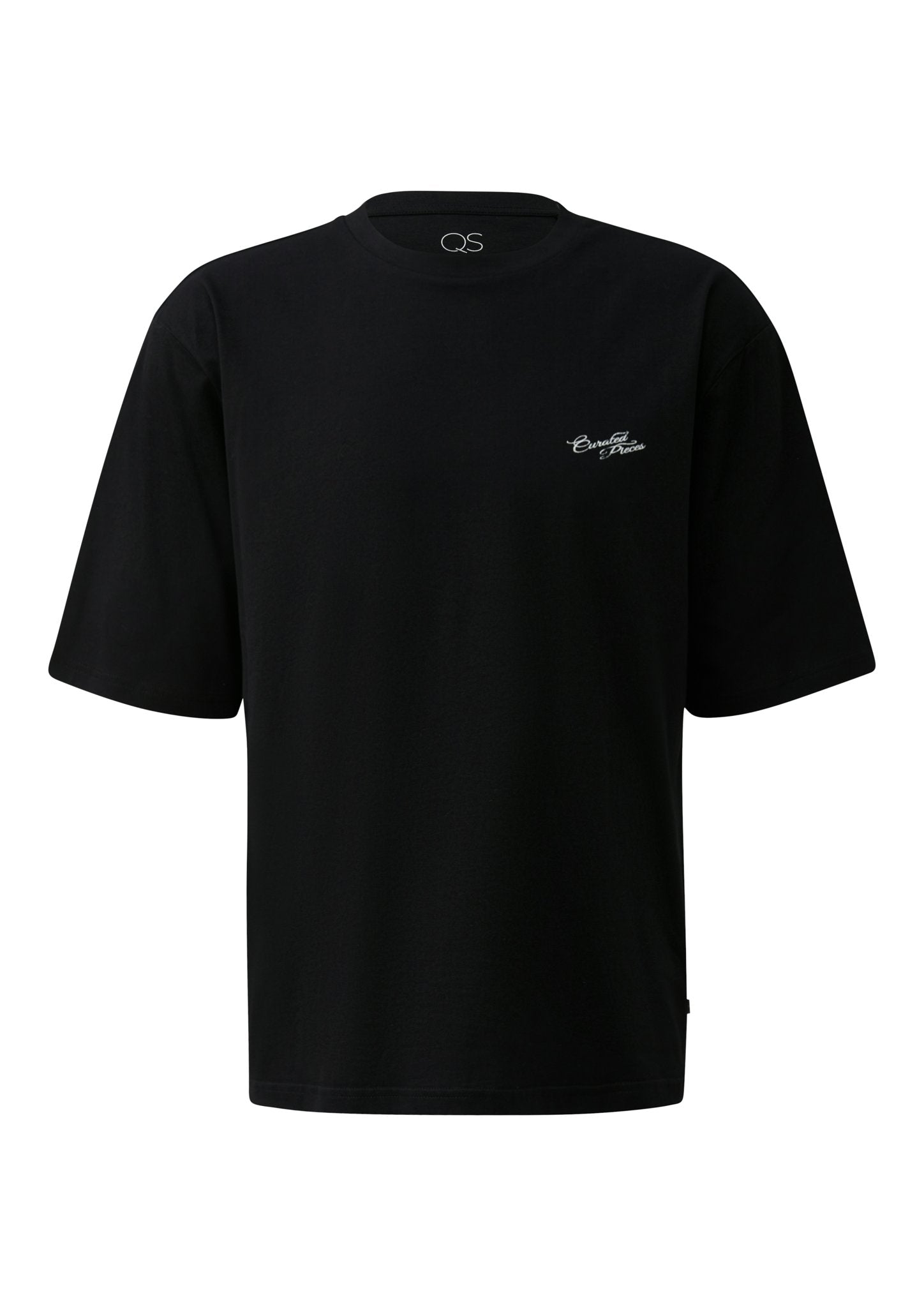 QS by S.Oliver Herren T-Shirts kurz Grey/Black