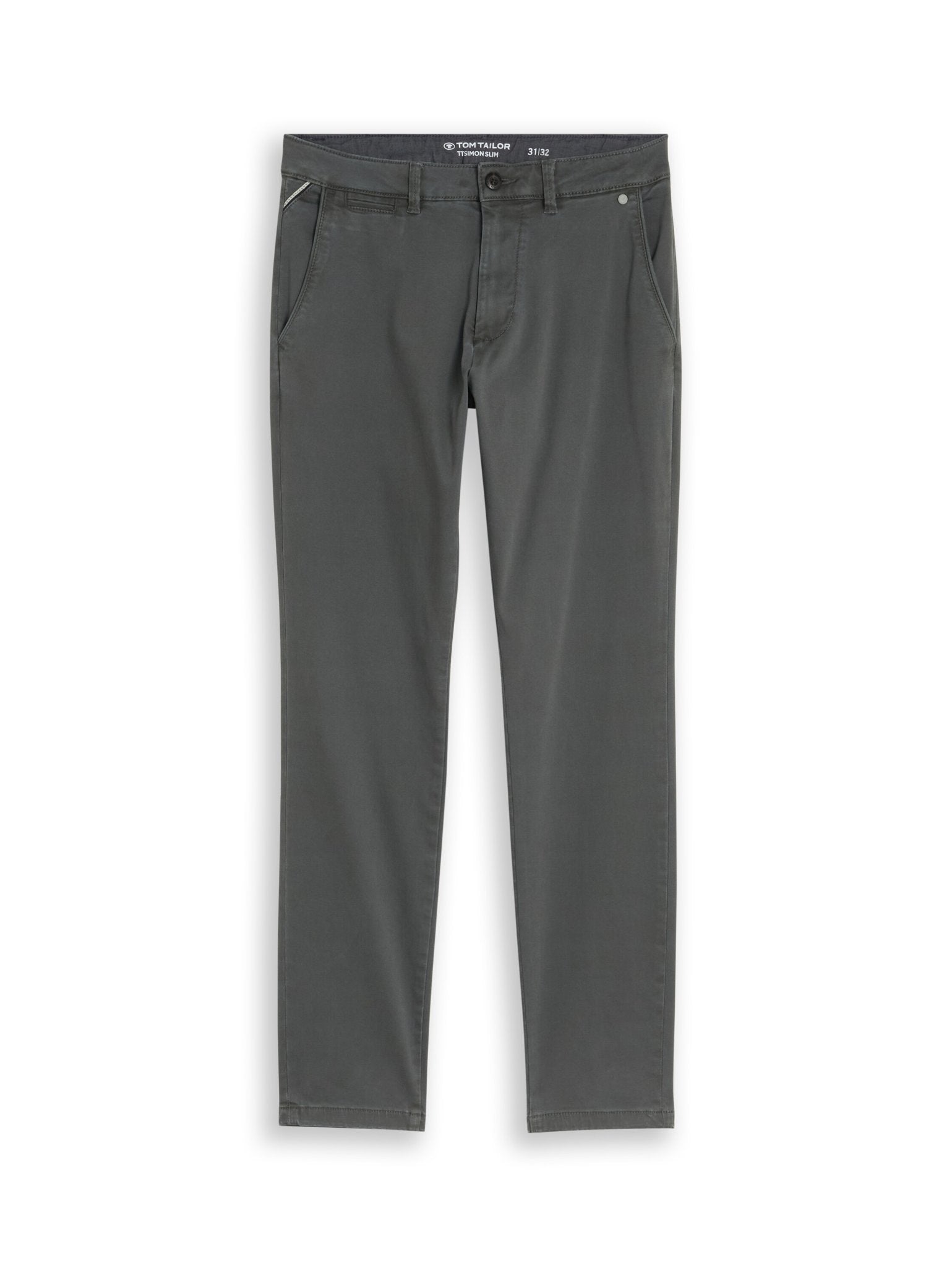 Tom Tailor Herren Hosen Darkest Olive