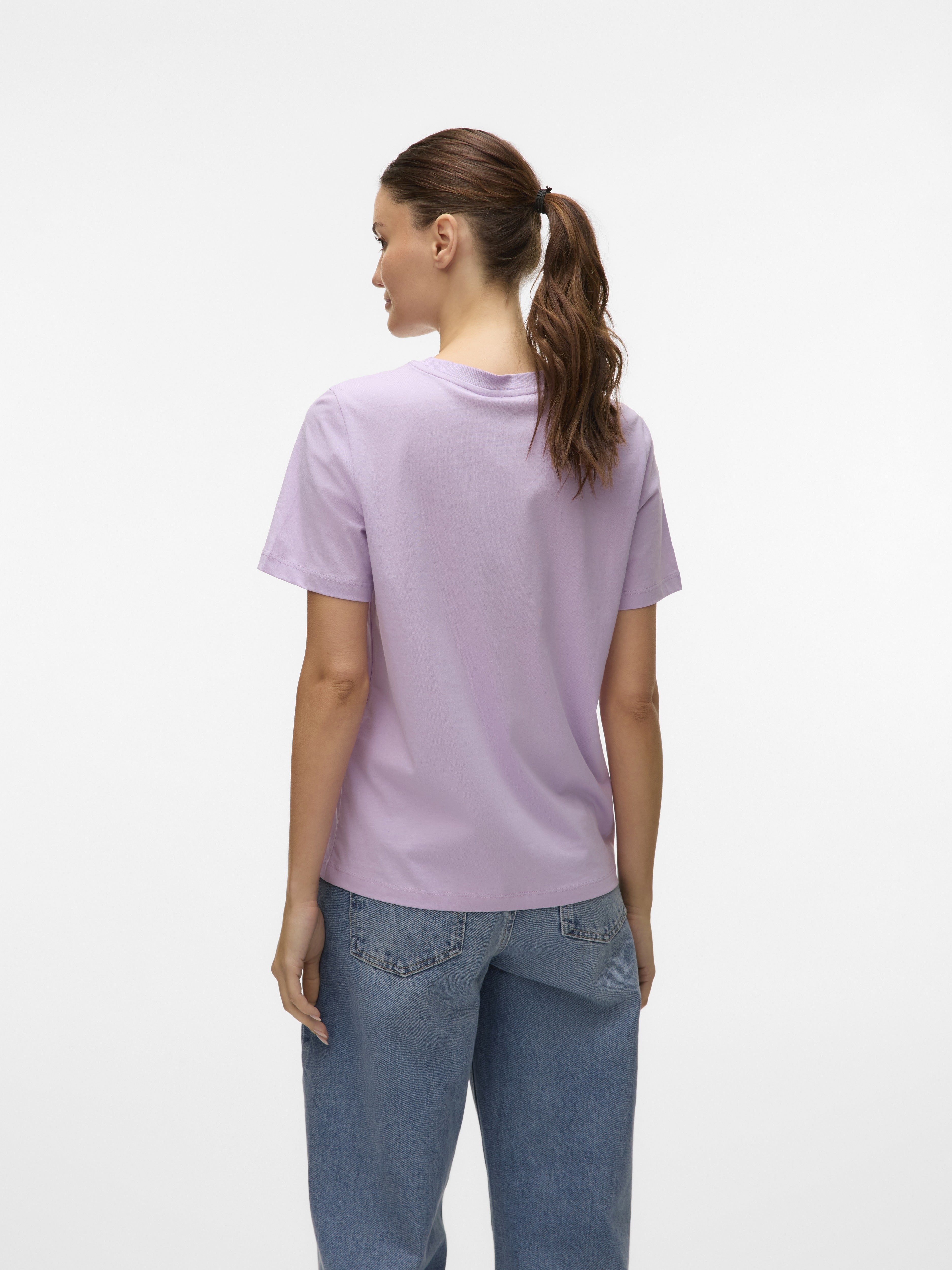 Vero Moda Damen T-Shirts Orchid Bloom