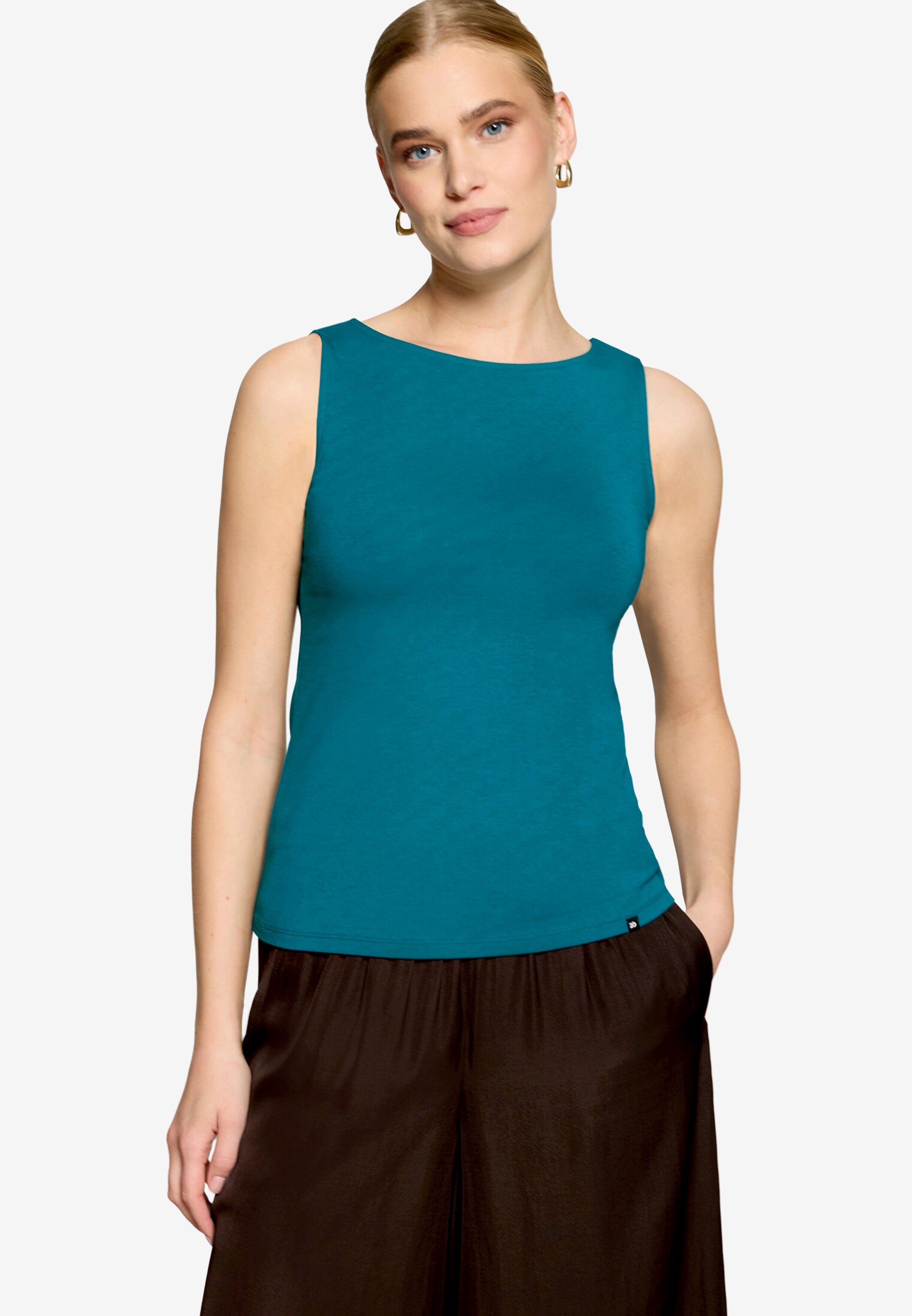 Zero Damen Blusen Deep Lagoon