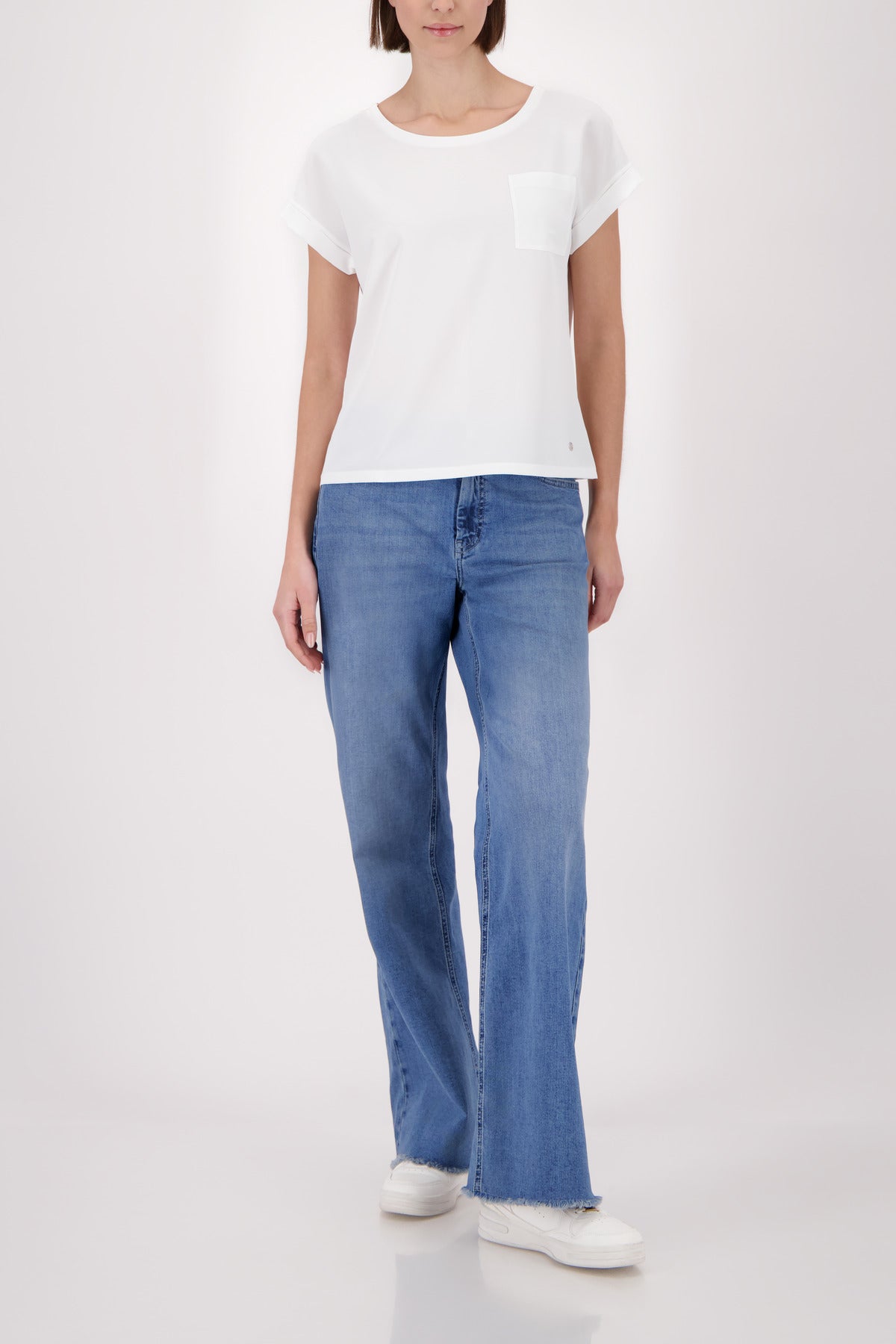 Monari Damen T-Shirts  Off-White