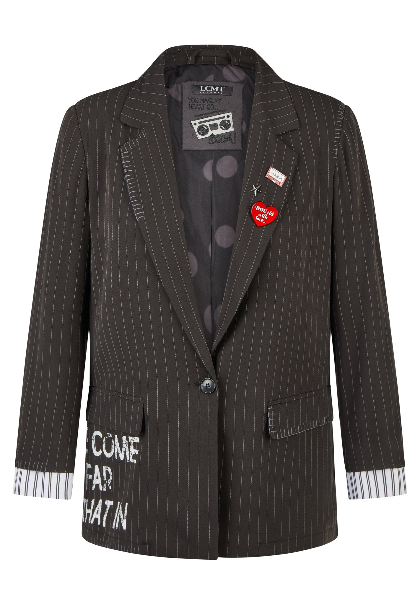 Le Comte Damen Jacken Schwarz
