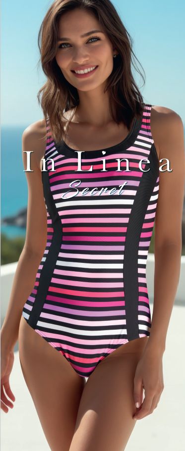 Katag Tankini Pink Stripe