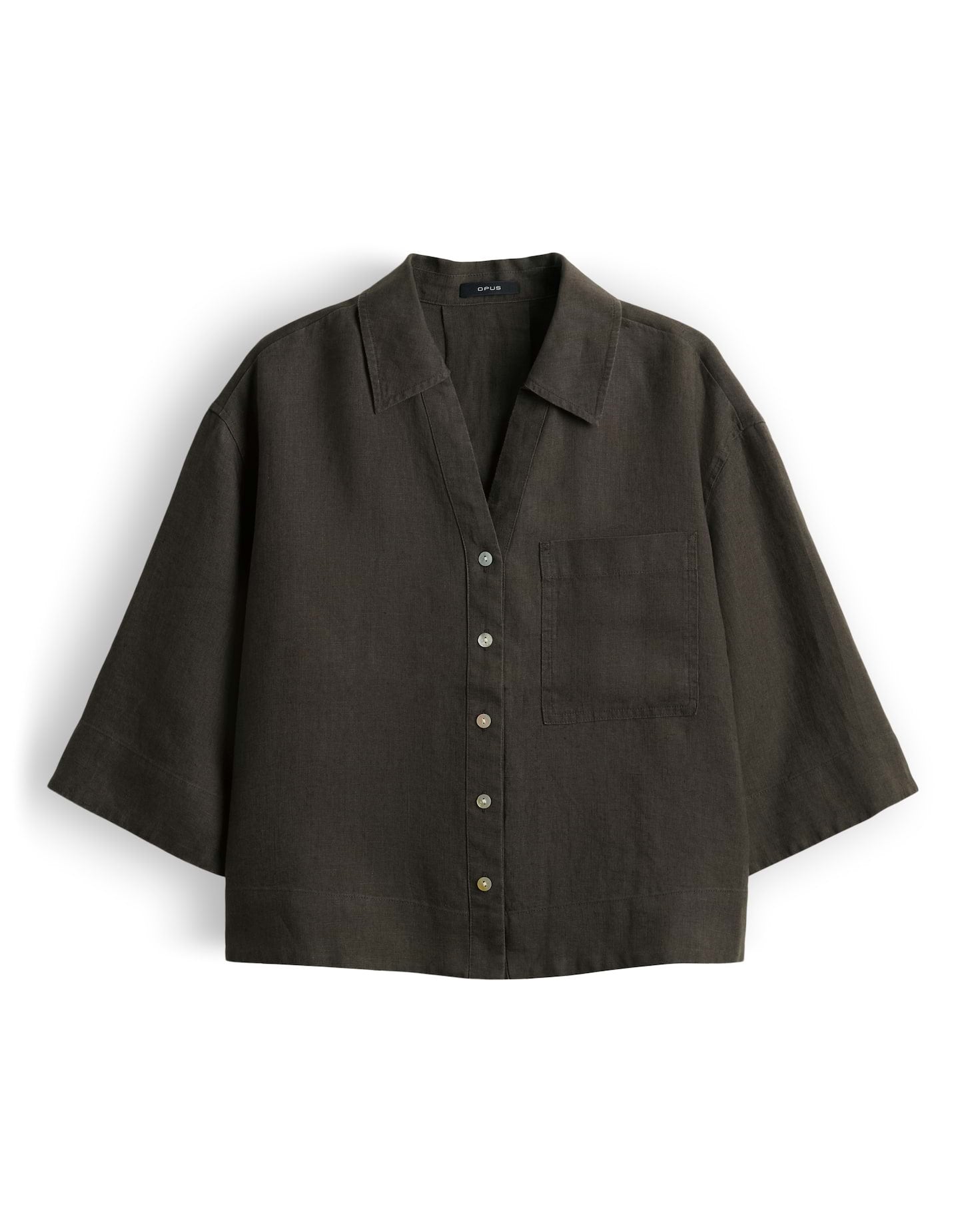 Opus Damen Blusen Deep Green