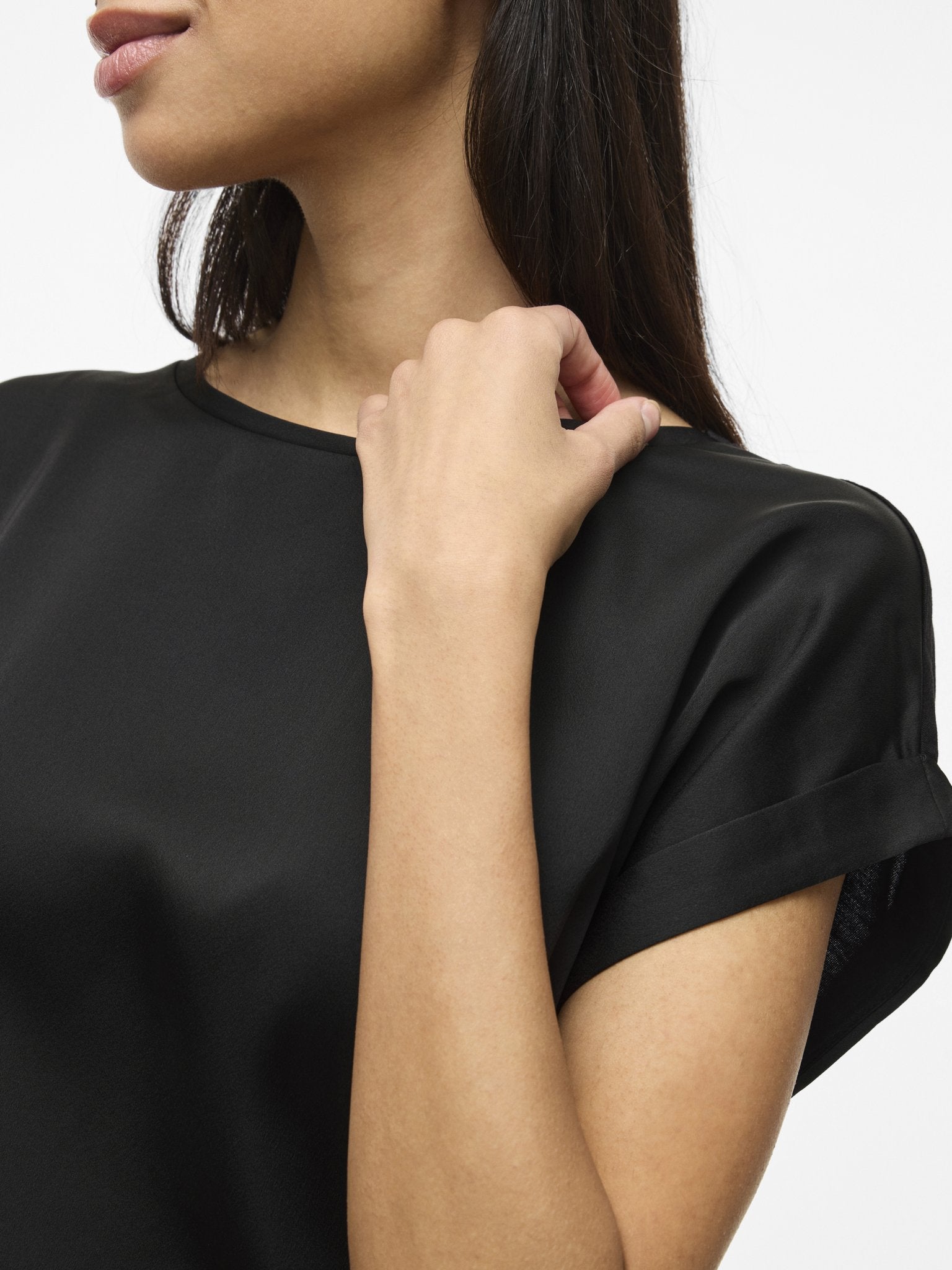 Vila Damen Tops Black