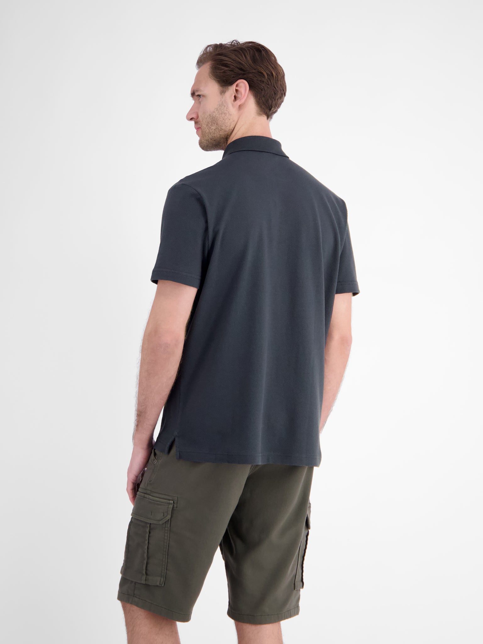 Lerros Herren Polo-Shirts Classic Navy