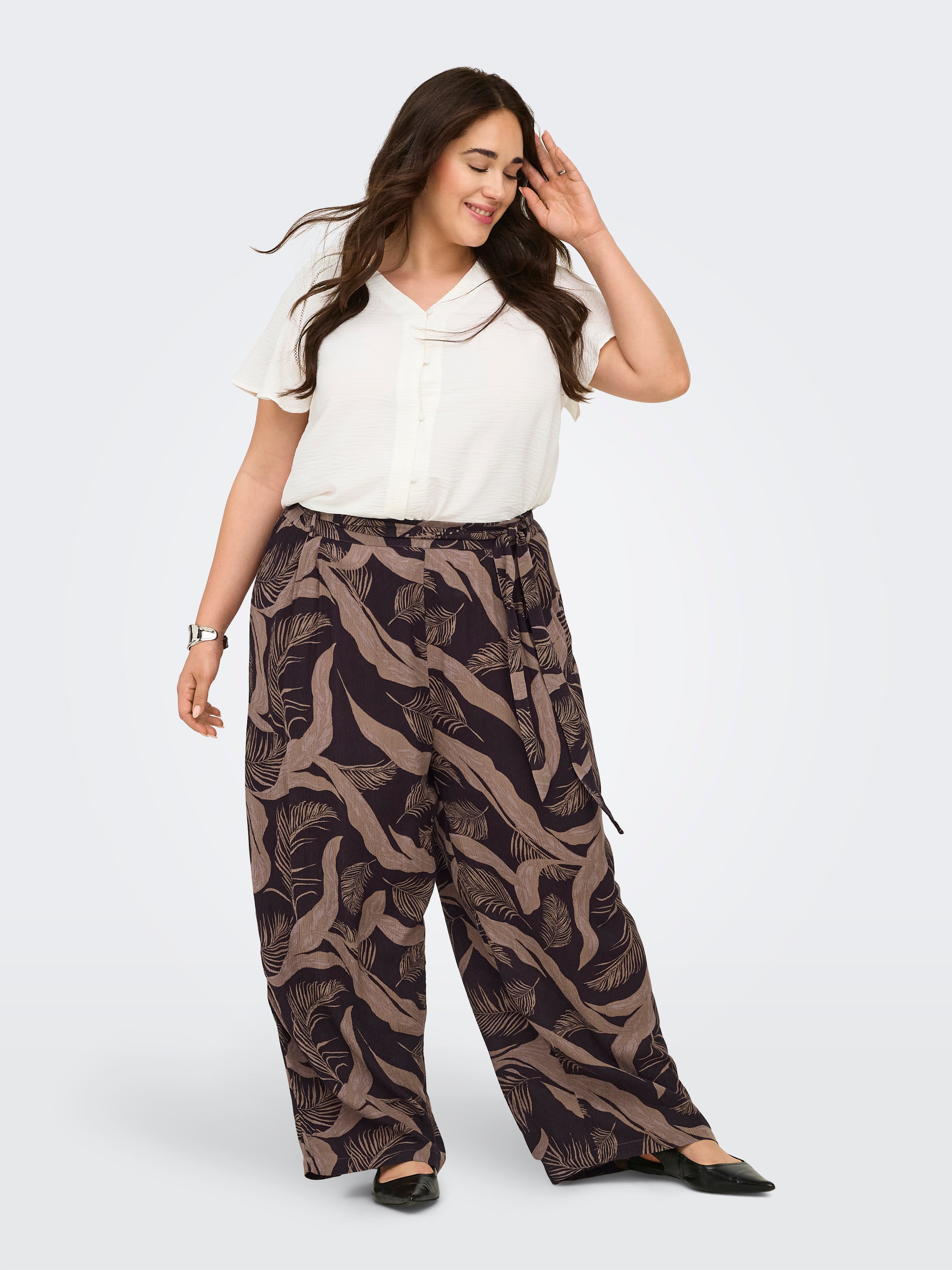 Only Carmakoma Damen Hosen Shopping Bag/Up