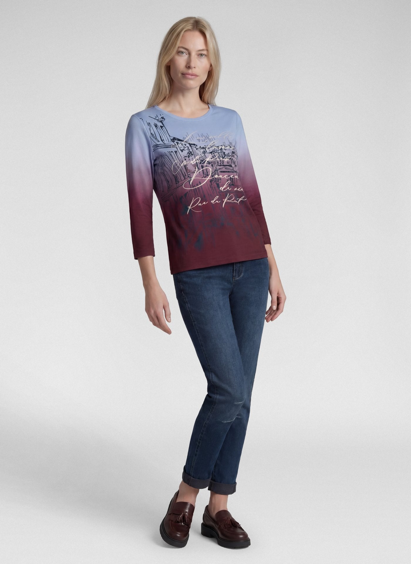 Rabe Damen T-Shirts Merlot