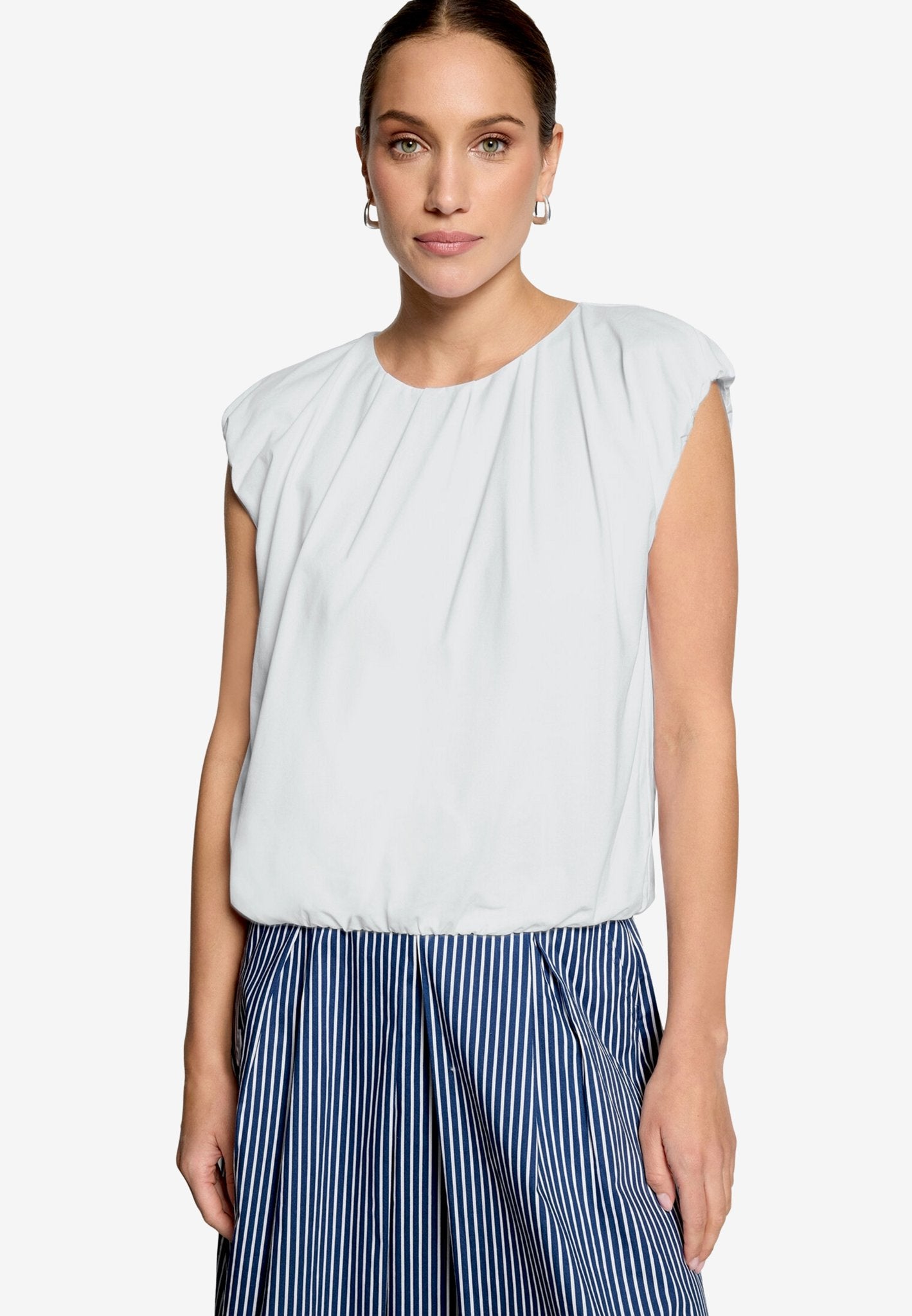 Zero Damen Tops Brilliant White