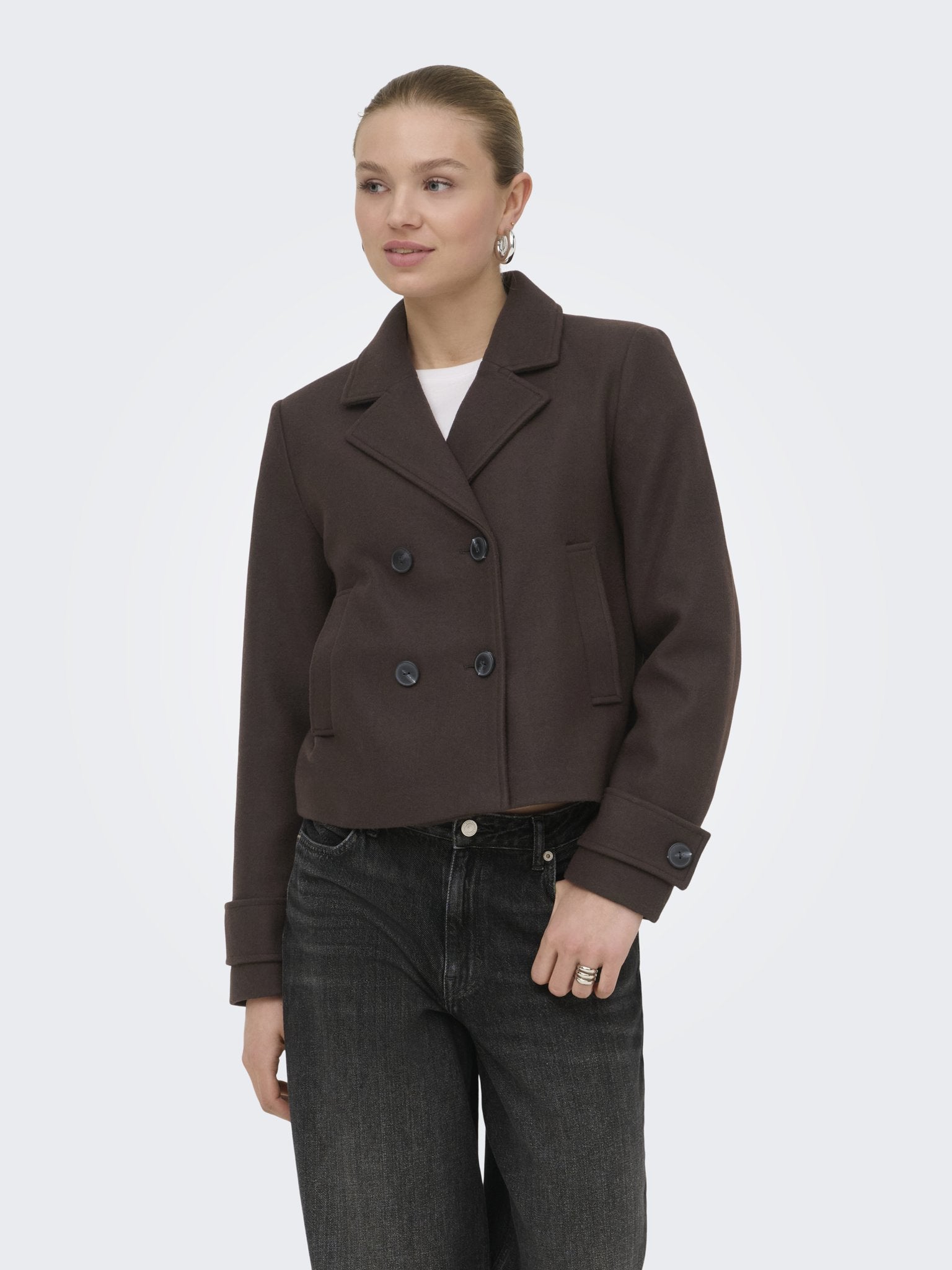 only Damen Jacken Hot Fudge/Melan
