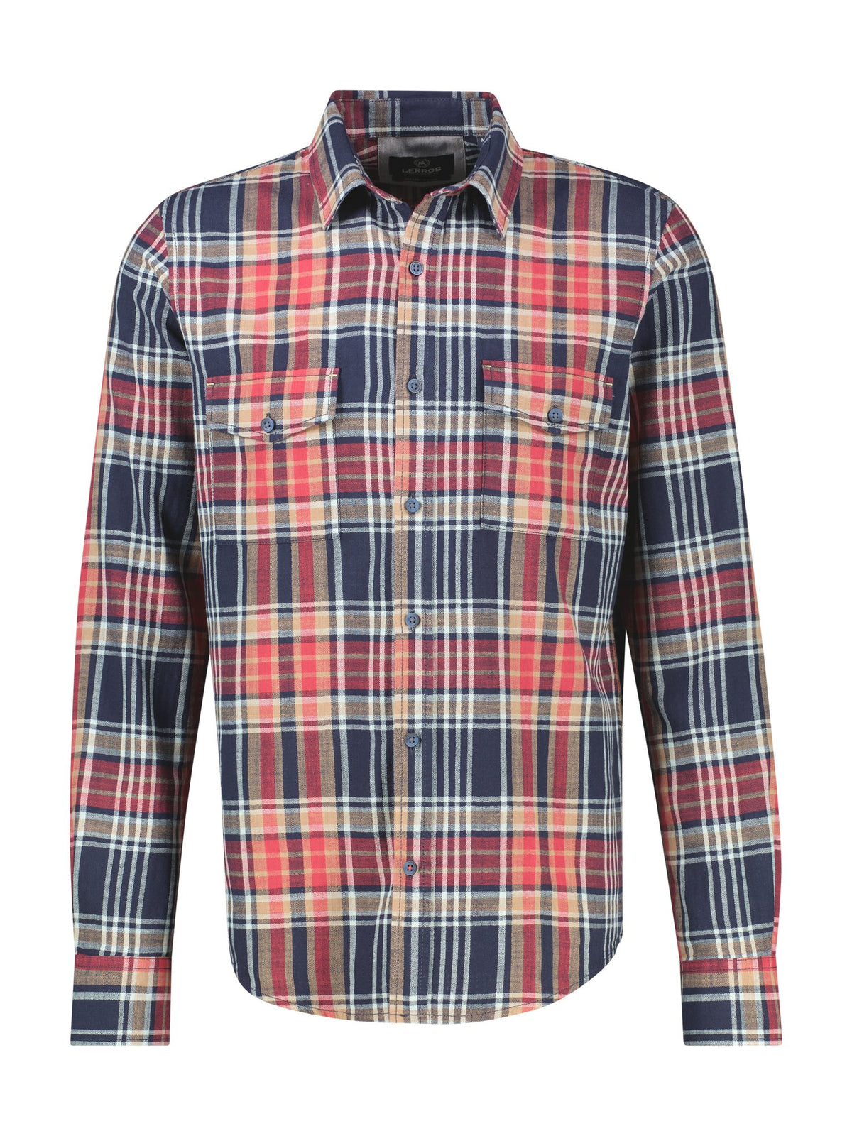 Lerros Herren Hemden Classic Navy