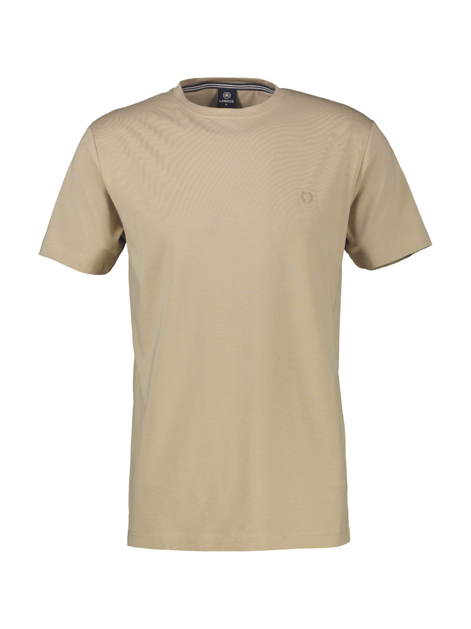 Lerros Herren T-Shirts kurz Gravel Beige