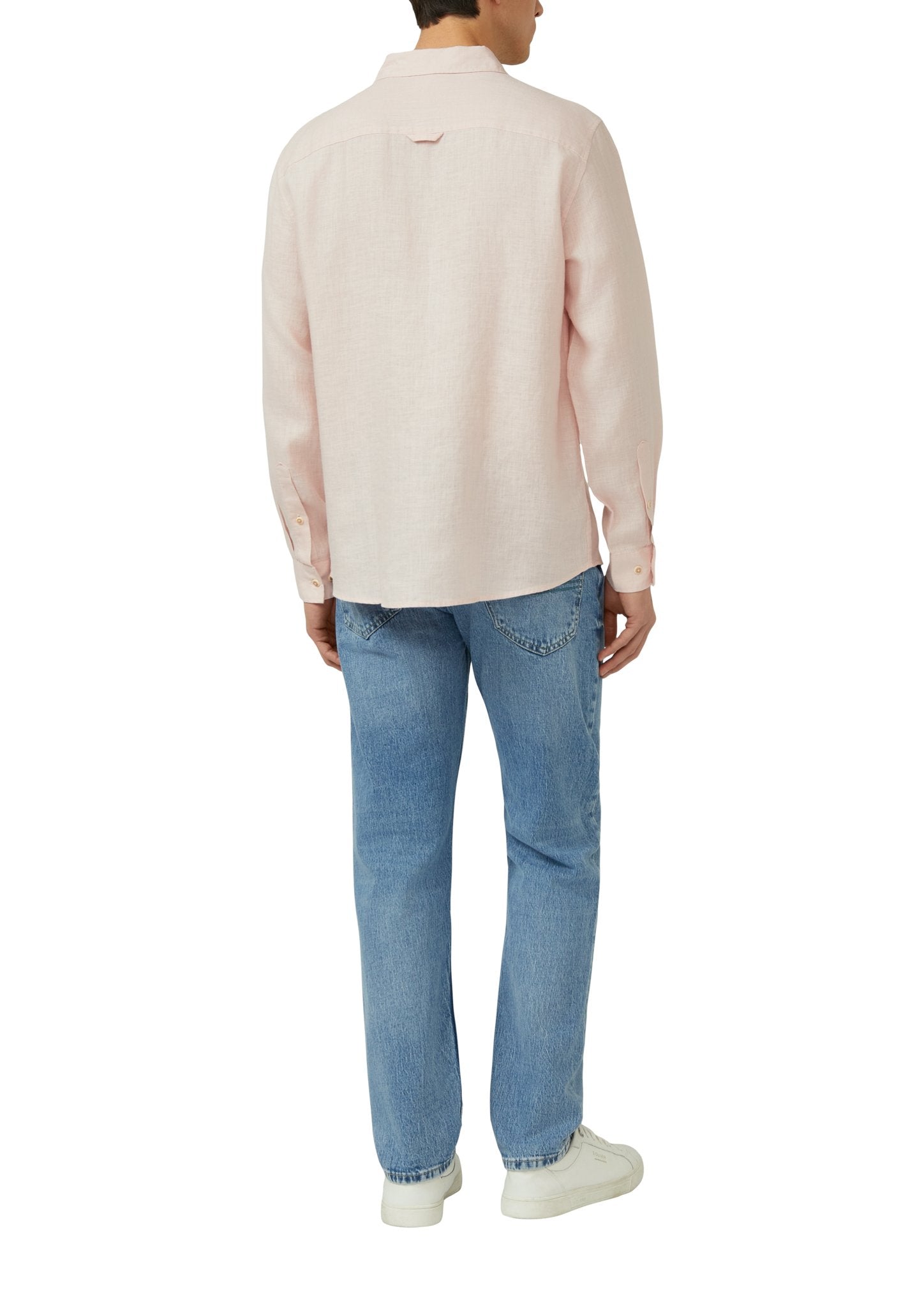 S. Oliver red Herren Hemden lang Lilac/Pink
