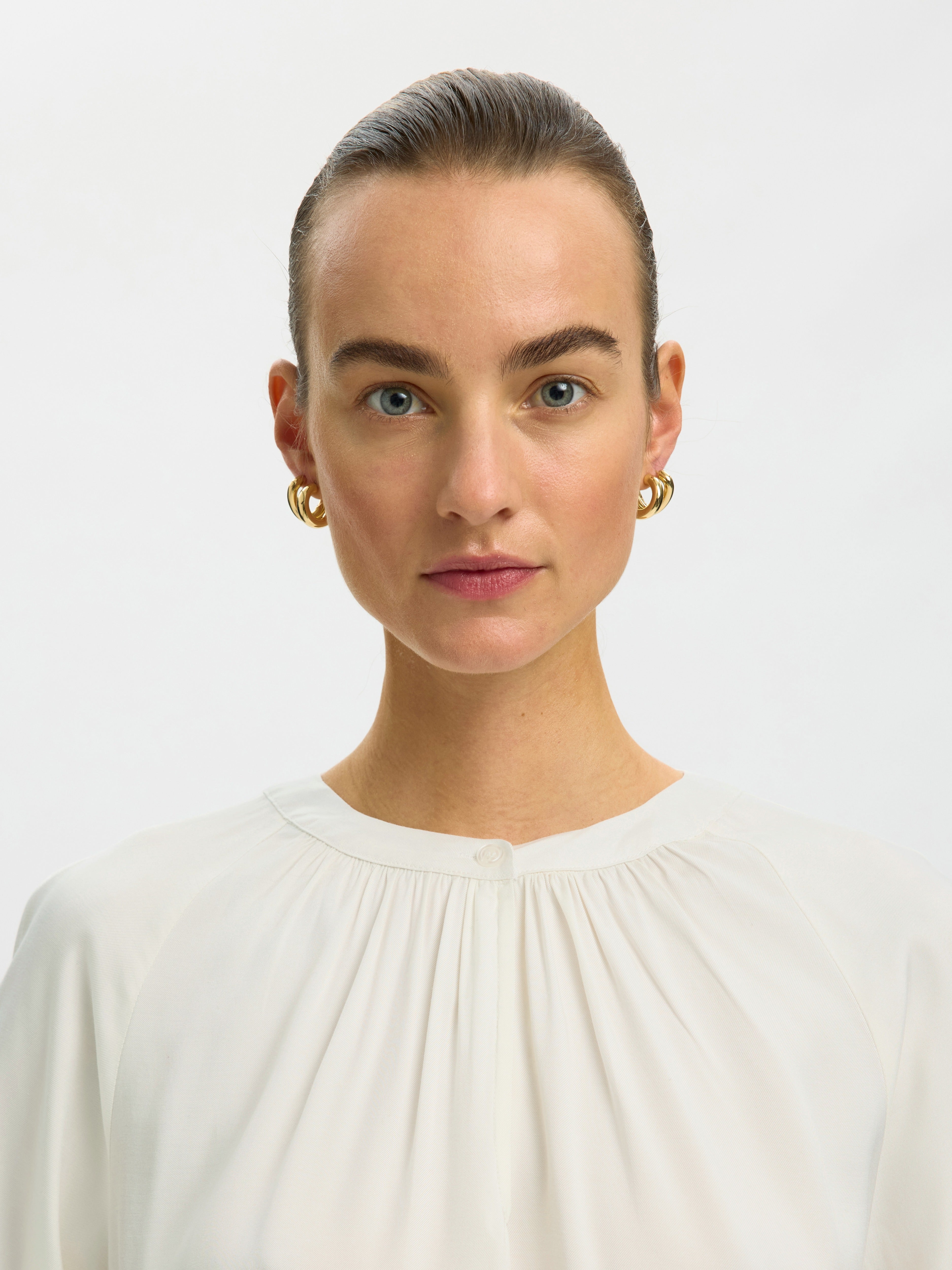 Selected Femme Damen Blusen Egret